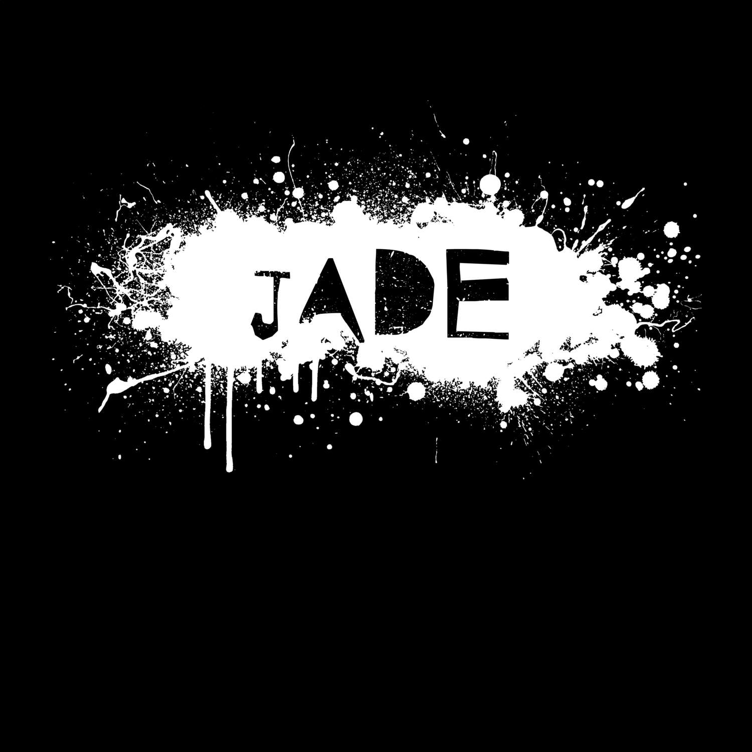 Jade T-Shirt »Paint Splash Punk«