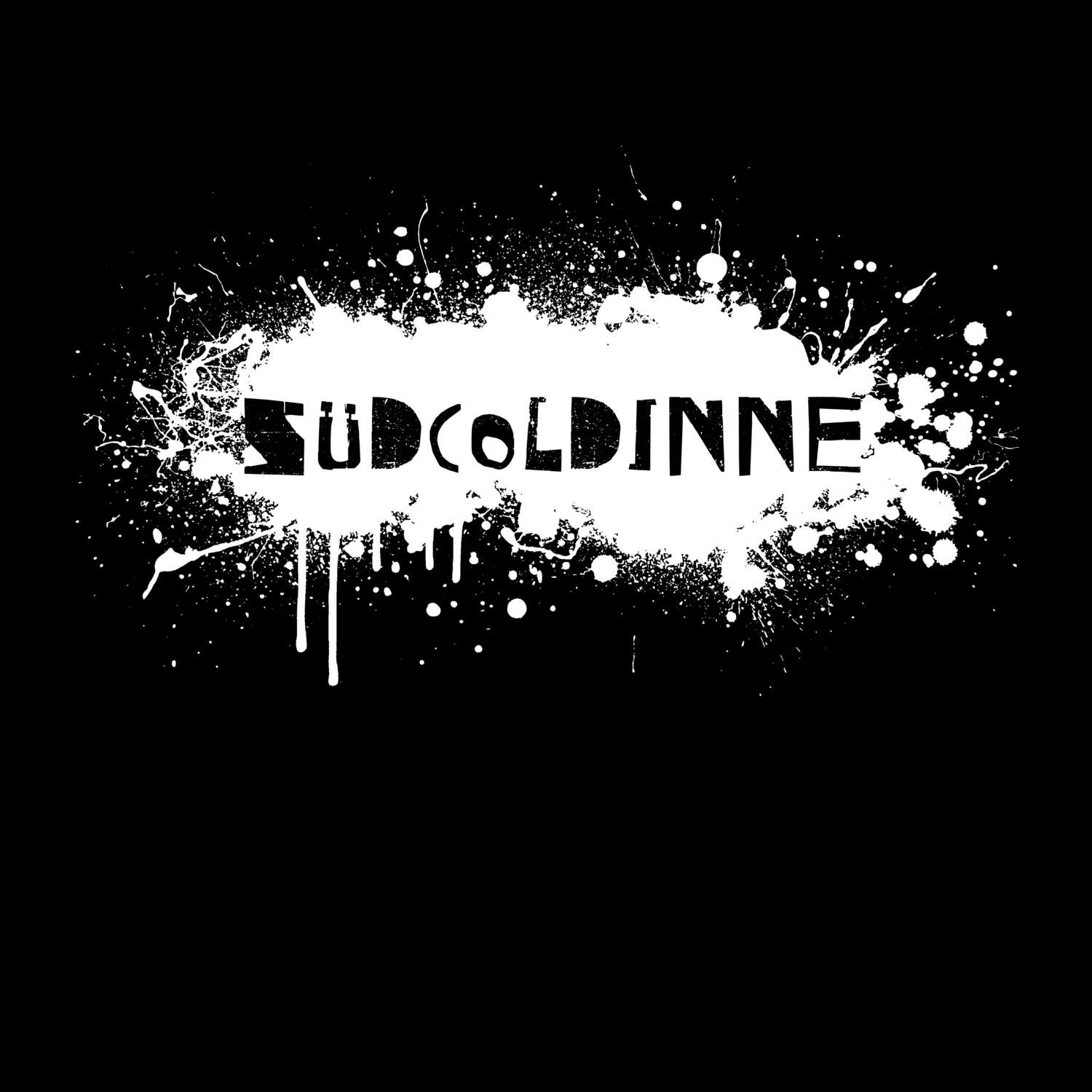 Südcoldinne T-Shirt »Paint Splash Punk«