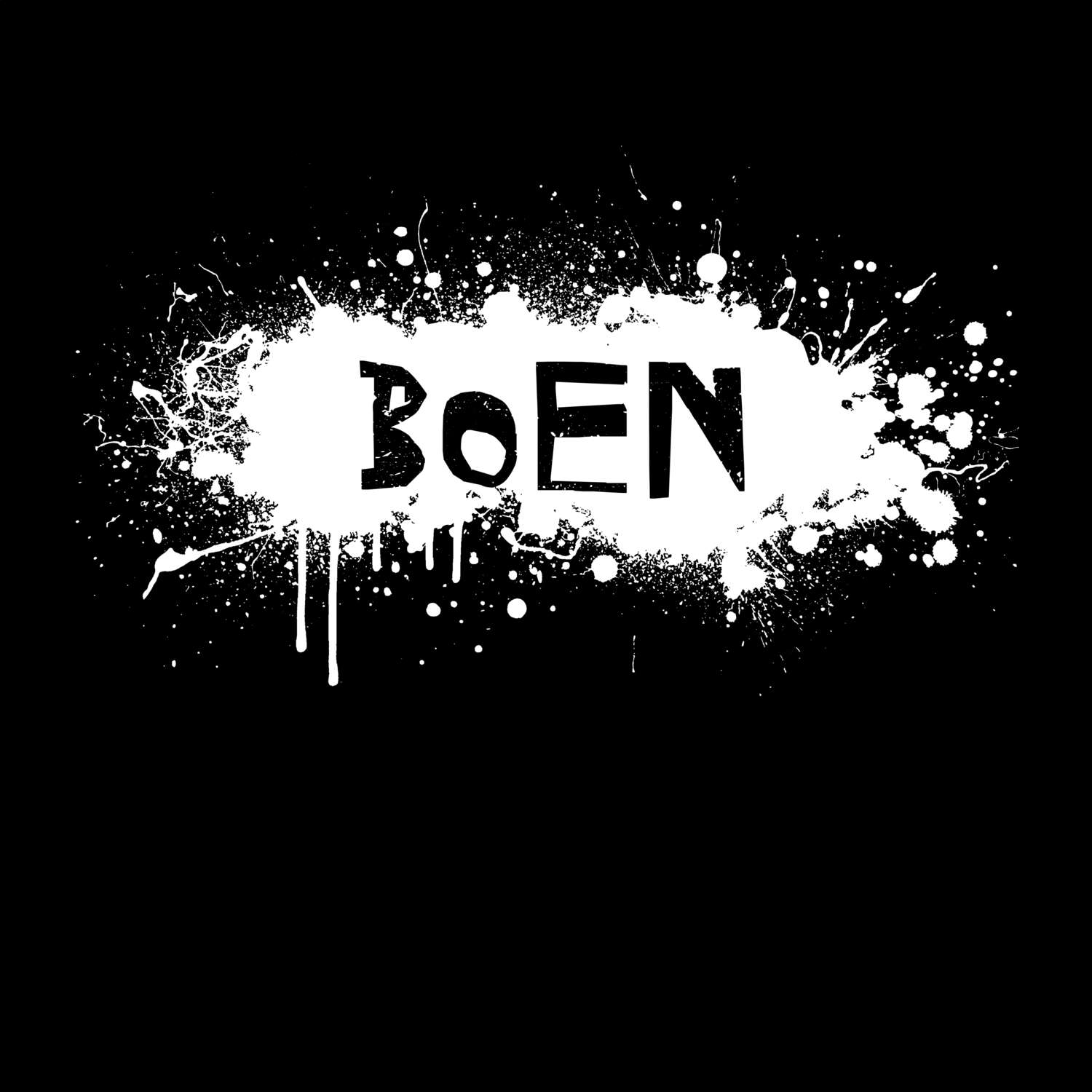 Boen T-Shirt »Paint Splash Punk«