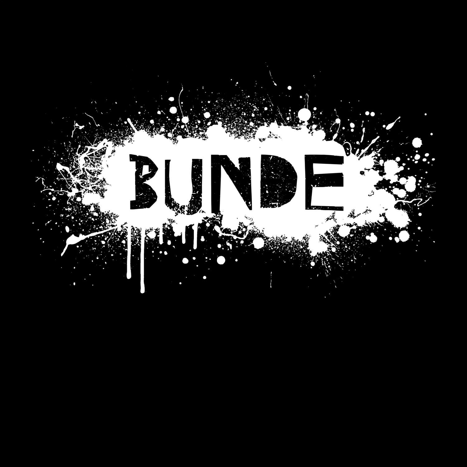 Bunde T-Shirt »Paint Splash Punk«