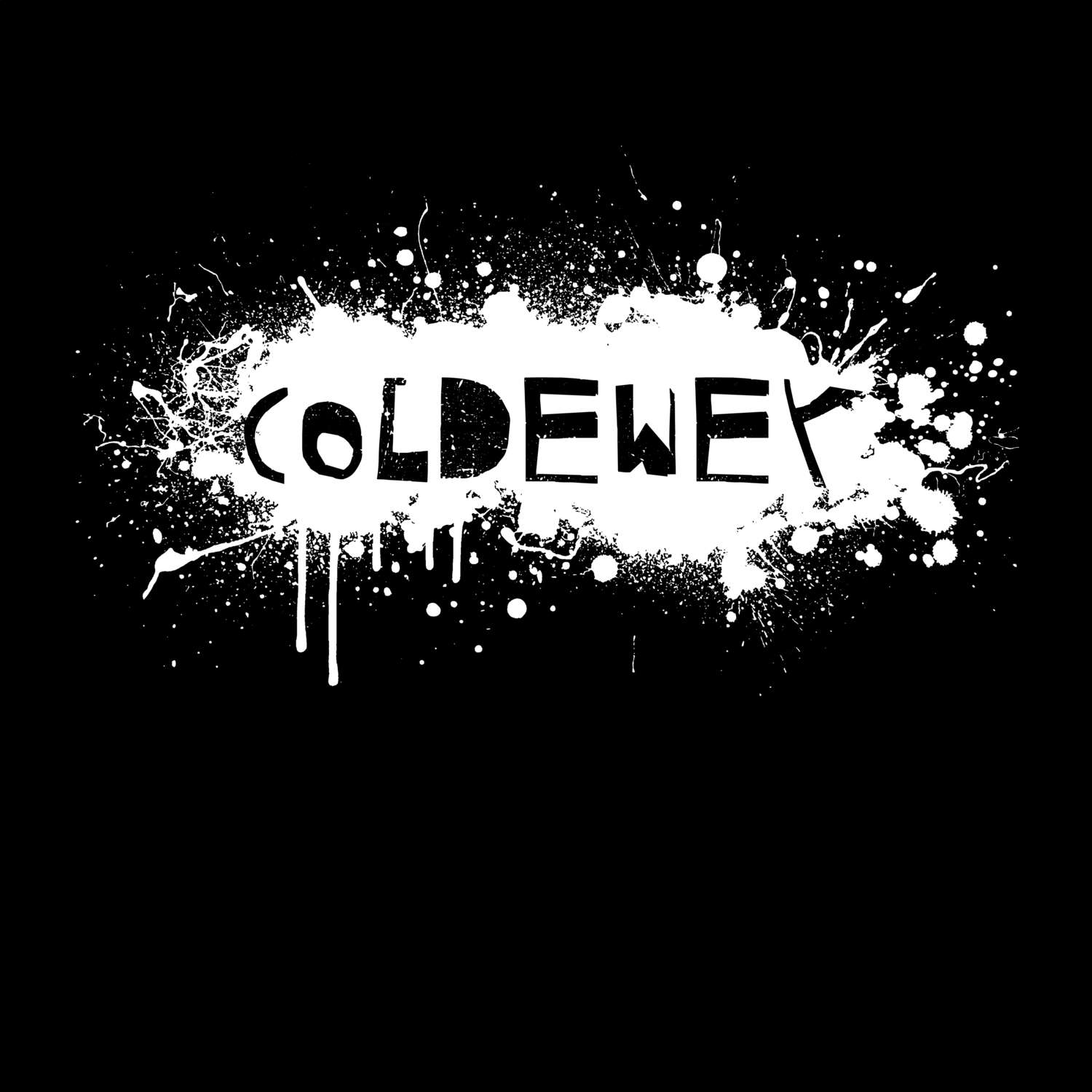 Coldewey T-Shirt »Paint Splash Punk«