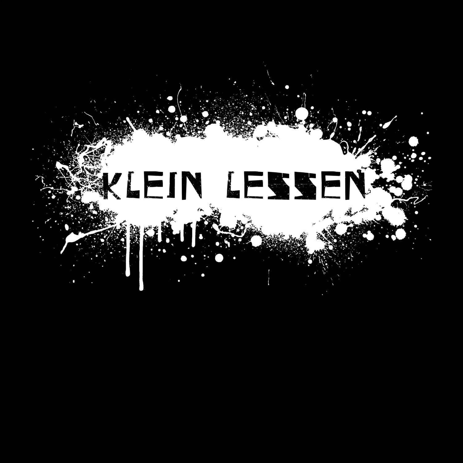 T-Shirt »Paint Splash Punk« für den Ort »Klein Lessen«