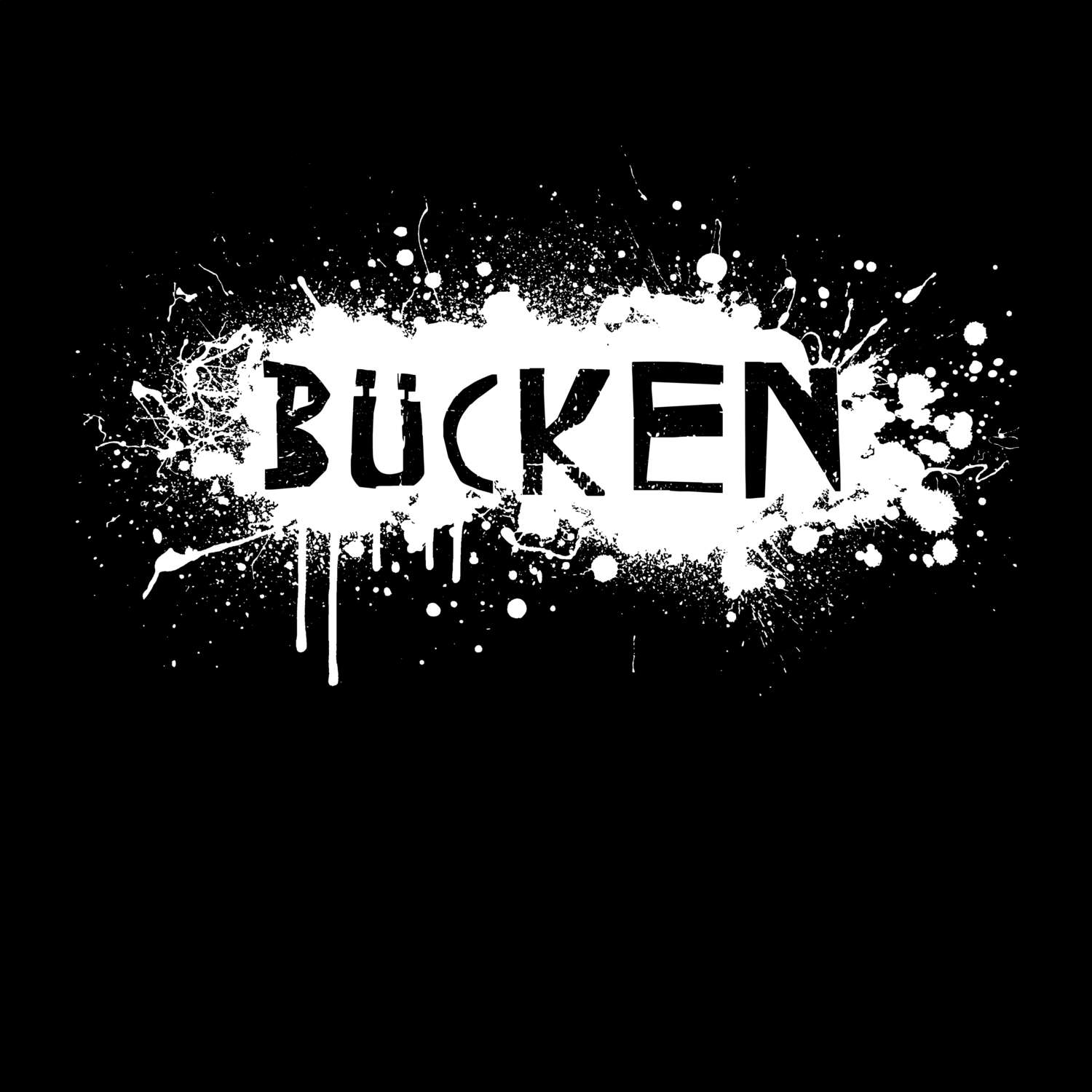 Bücken T-Shirt »Paint Splash Punk«