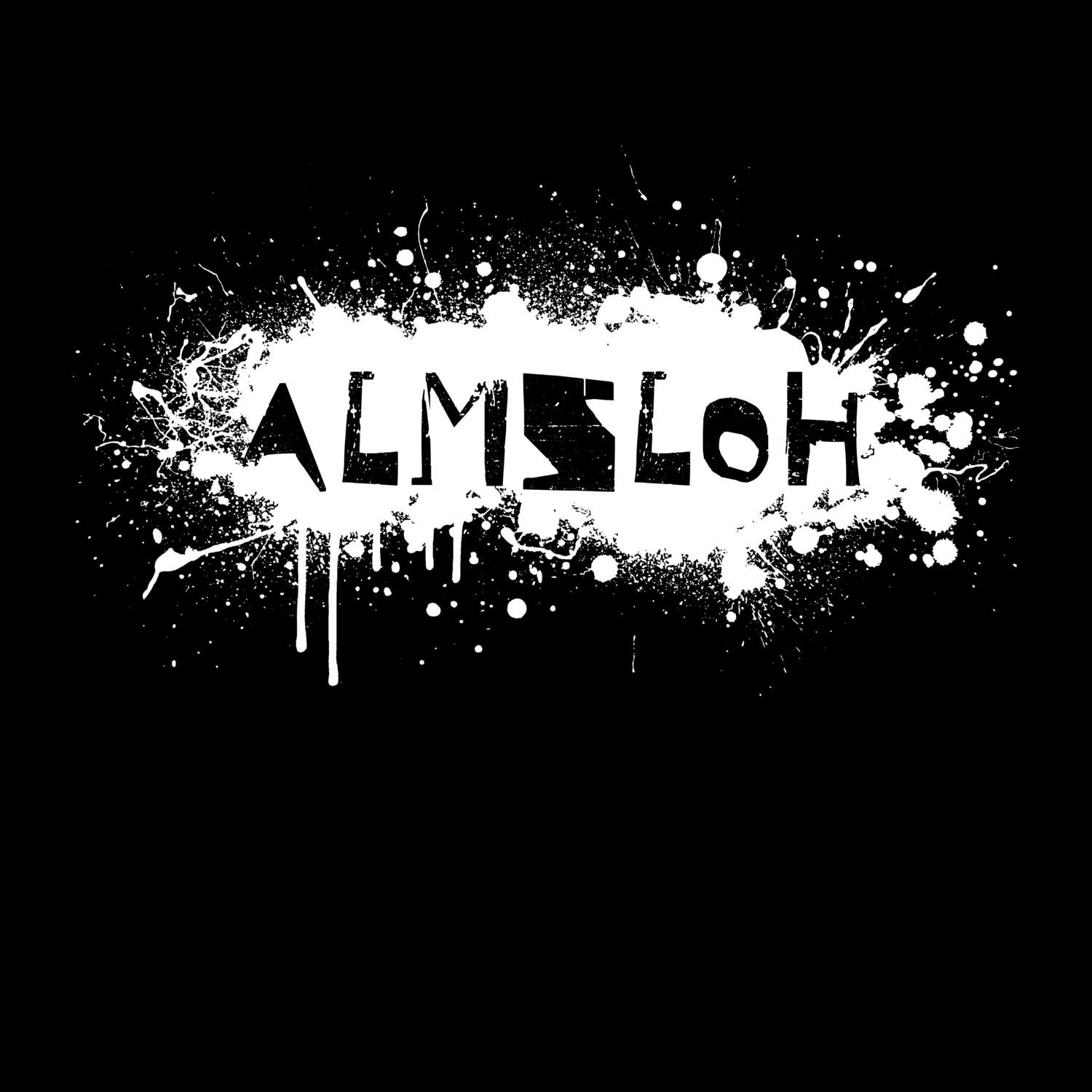 Almsloh T-Shirt »Paint Splash Punk«