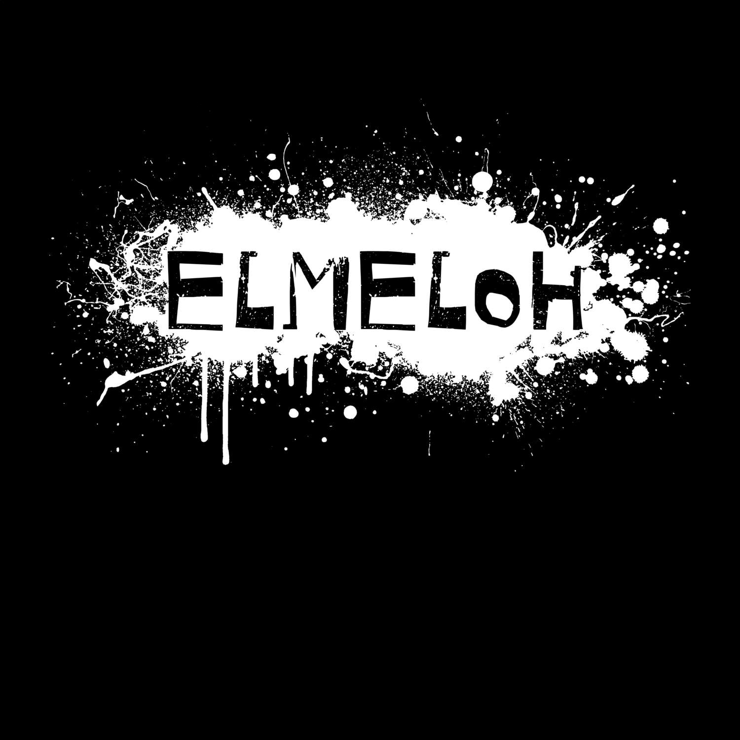 Elmeloh T-Shirt »Paint Splash Punk«