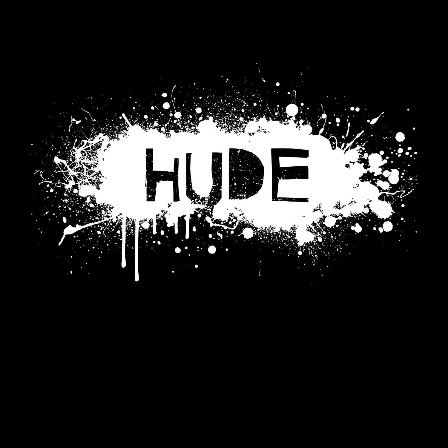 Hude T-Shirt »Paint Splash Punk«