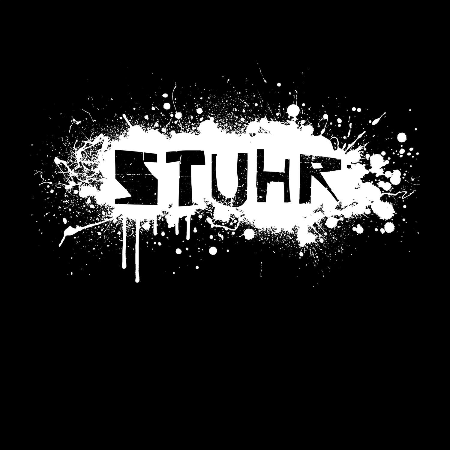 Stuhr T-Shirt »Paint Splash Punk«
