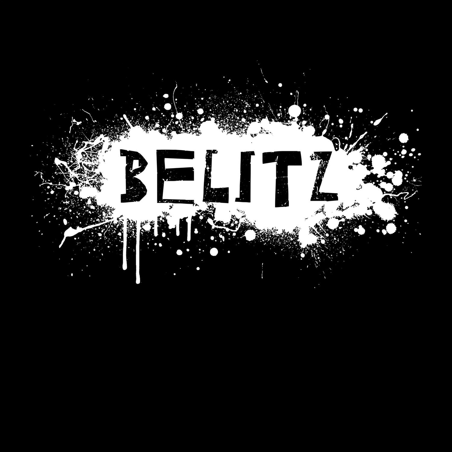 Belitz T-Shirt »Paint Splash Punk«
