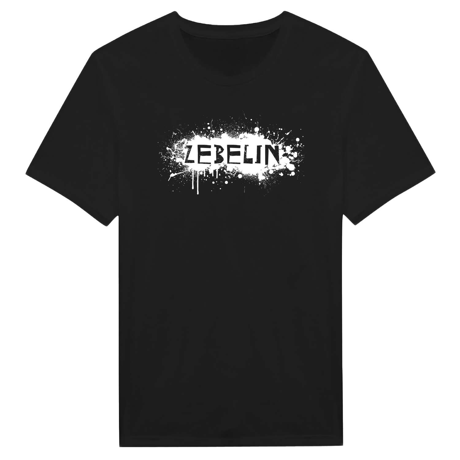 T-Shirt »Paint Splash Punk« für den Ort »Zebelin«