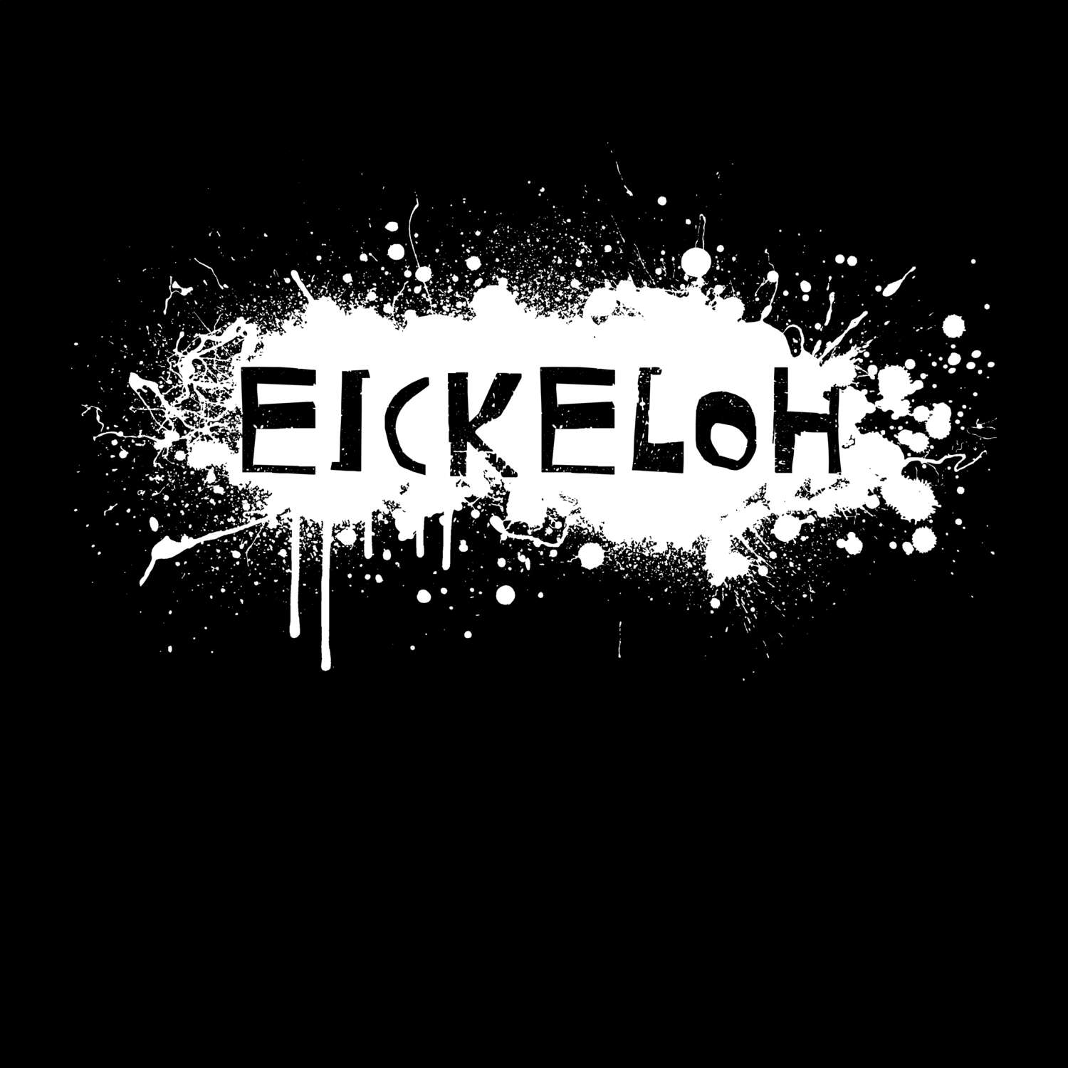Eickeloh T-Shirt »Paint Splash Punk«