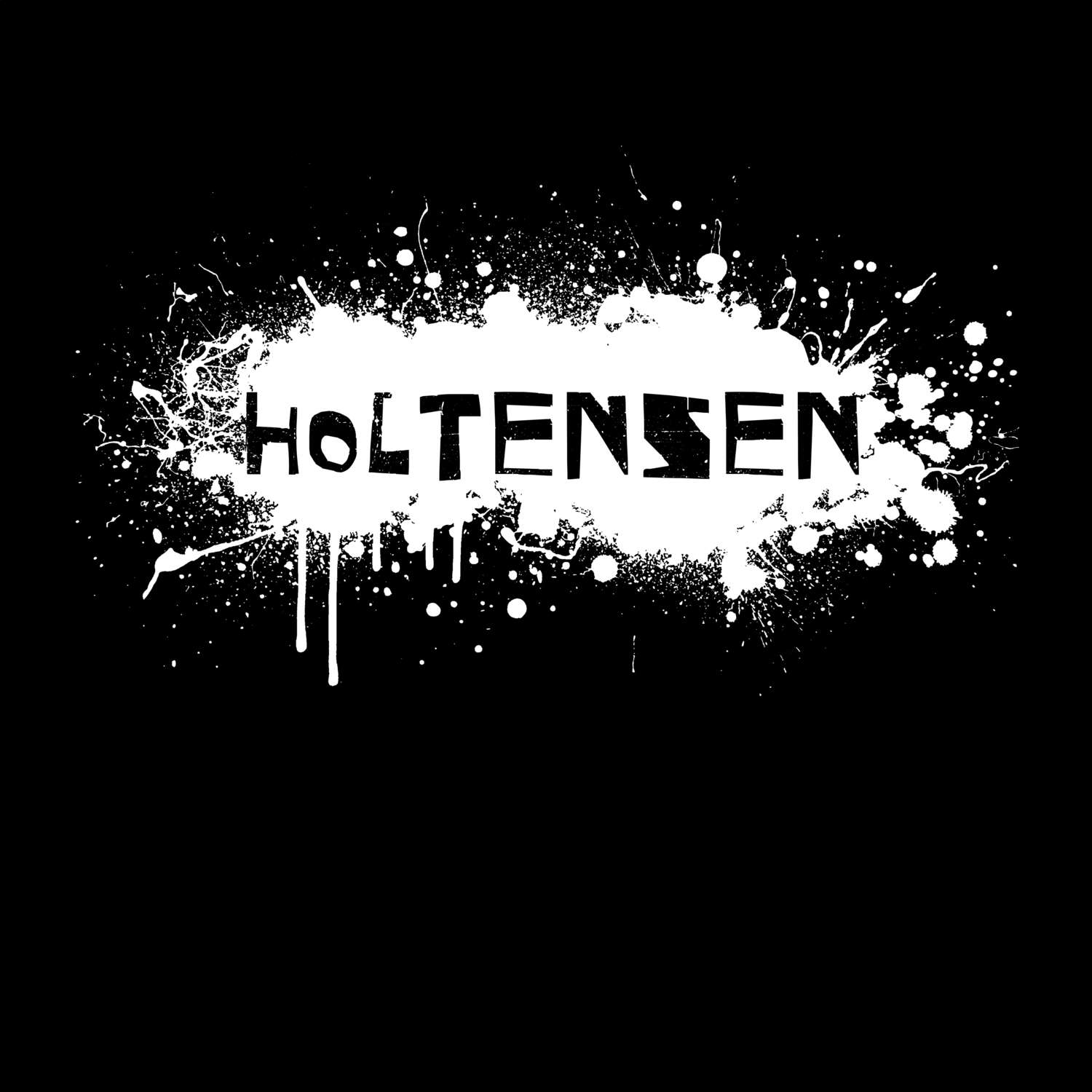 T-Shirt »Paint Splash Punk« für den Ort »Holtensen«