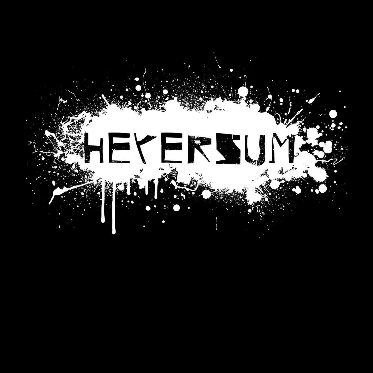 T-Shirt »Paint Splash Punk« für den Ort »Heyersum«