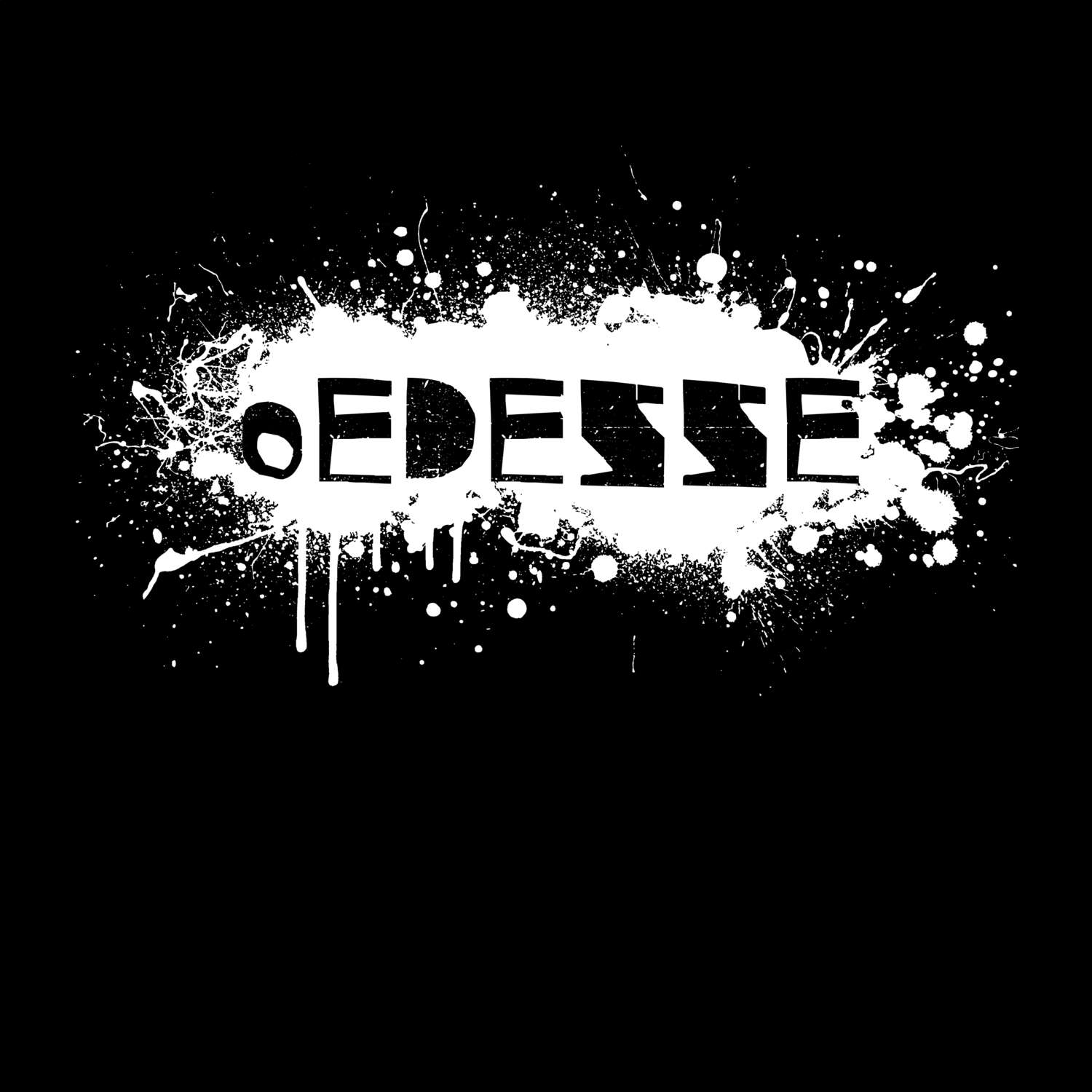 Oedesse T-Shirt »Paint Splash Punk«