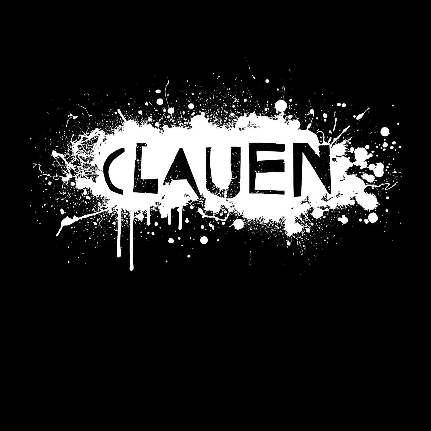 Clauen T-Shirt »Paint Splash Punk«