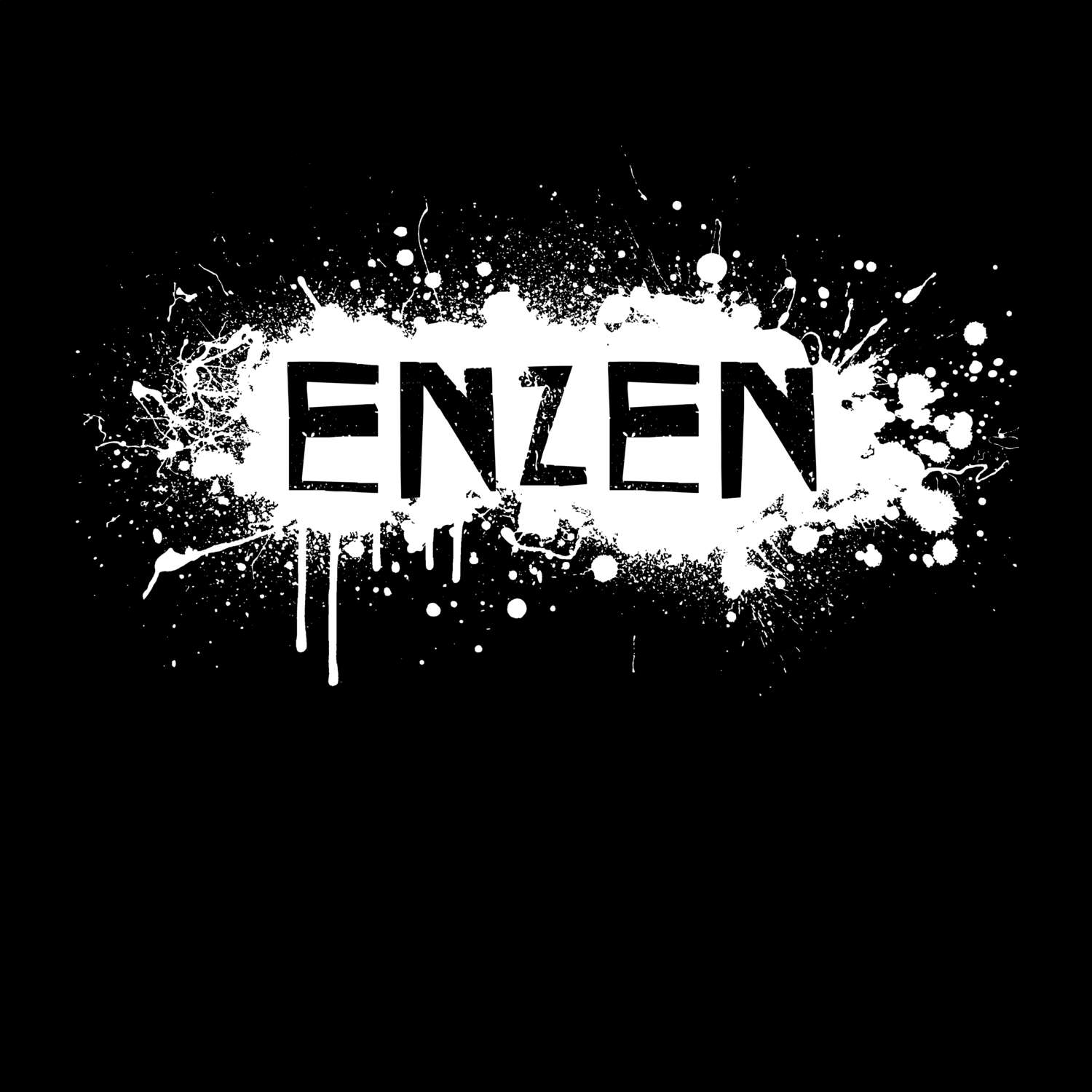 Enzen T-Shirt »Paint Splash Punk«