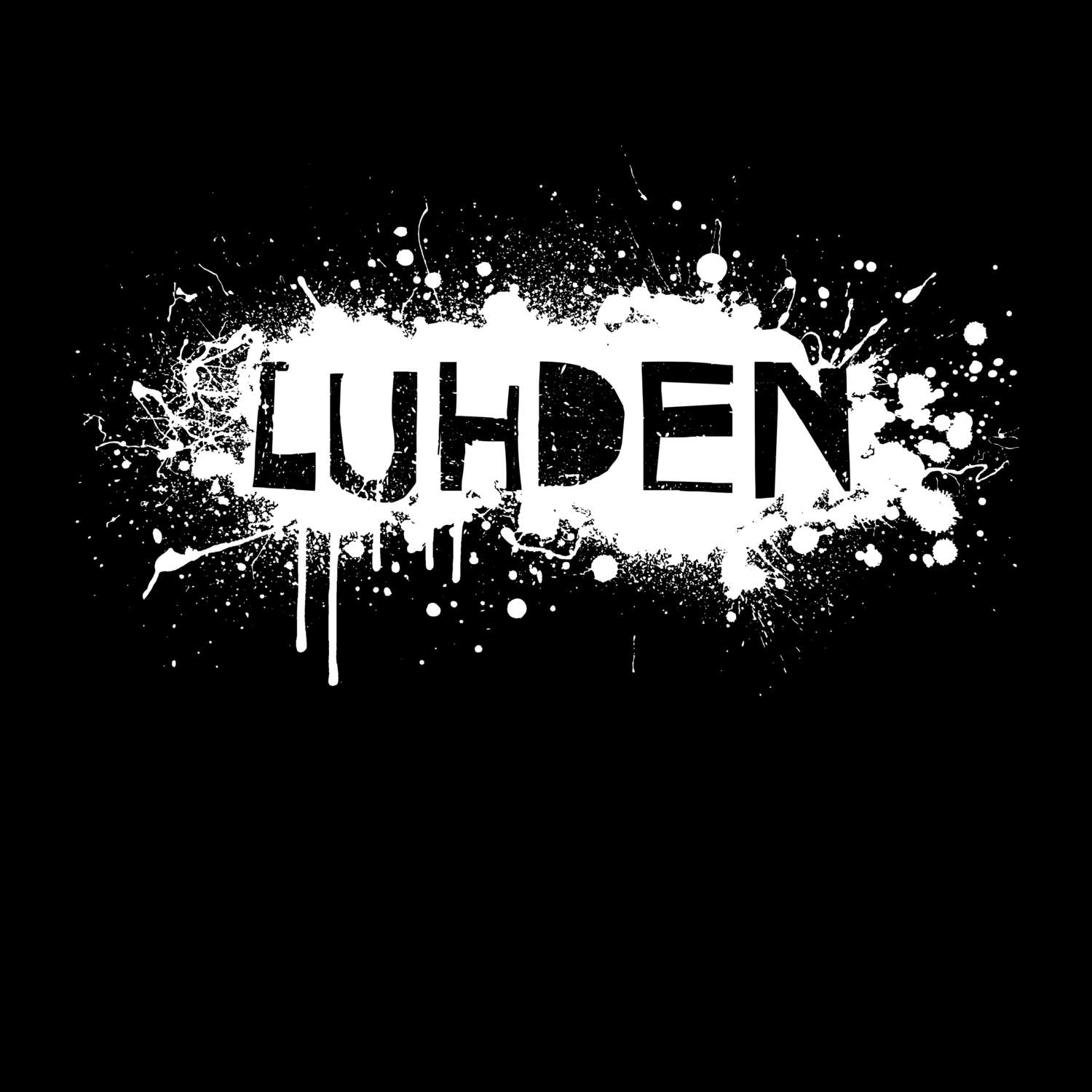 Luhden T-Shirt »Paint Splash Punk«