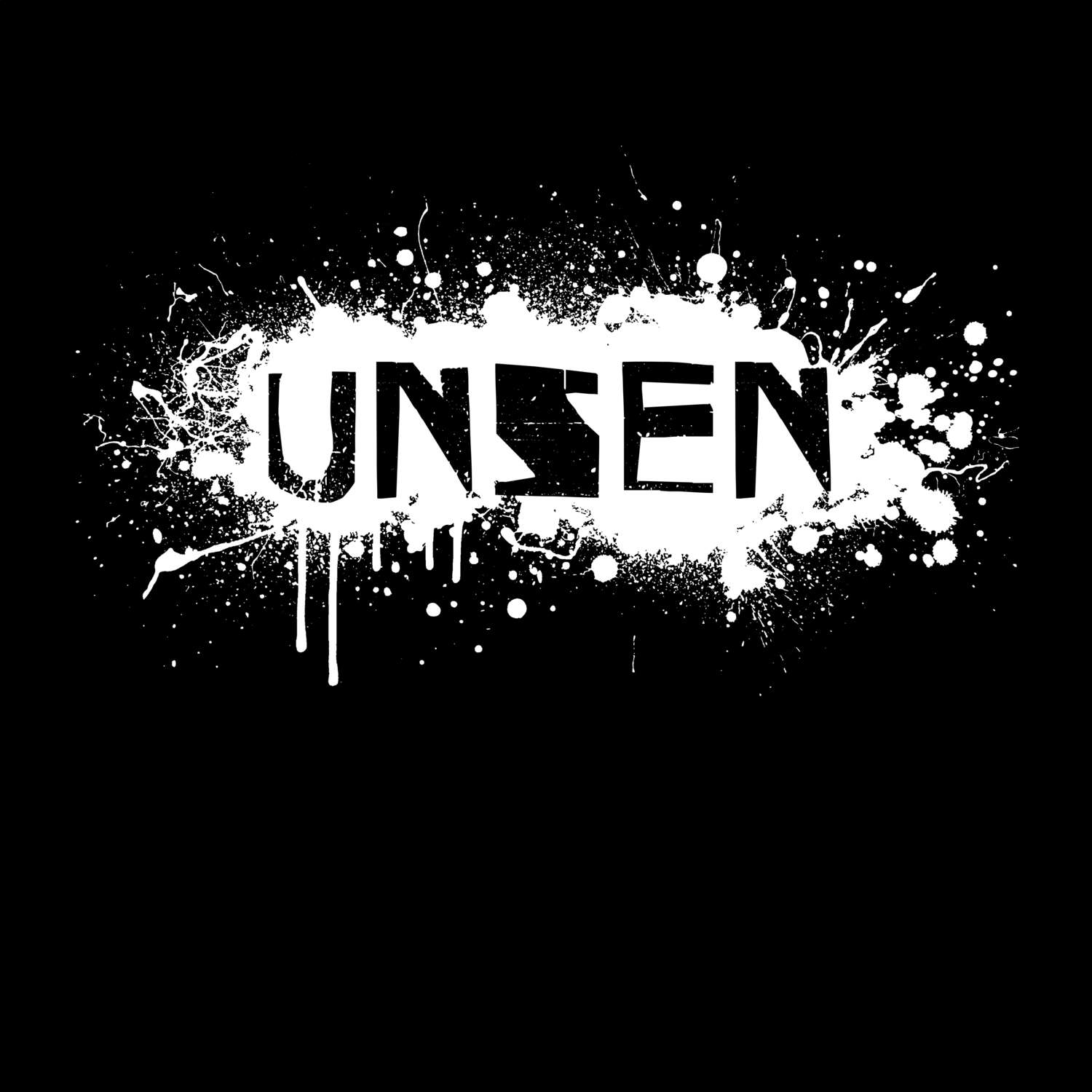 Unsen T-Shirt »Paint Splash Punk«