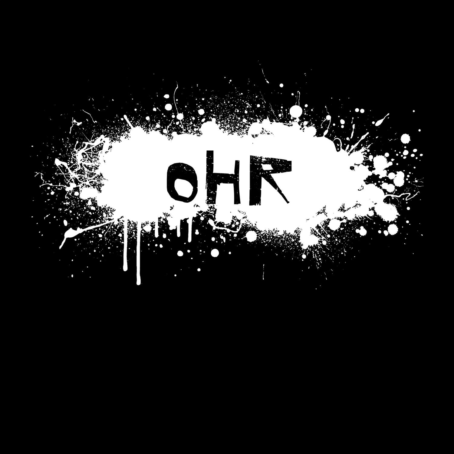 Ohr T-Shirt »Paint Splash Punk«