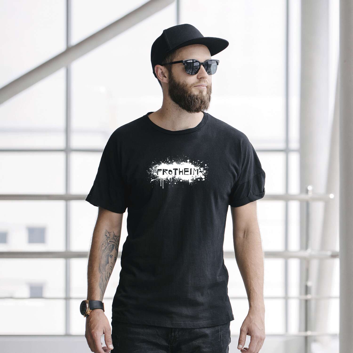 T-Shirt »Paint Splash Punk« für den Ort »Frotheim«