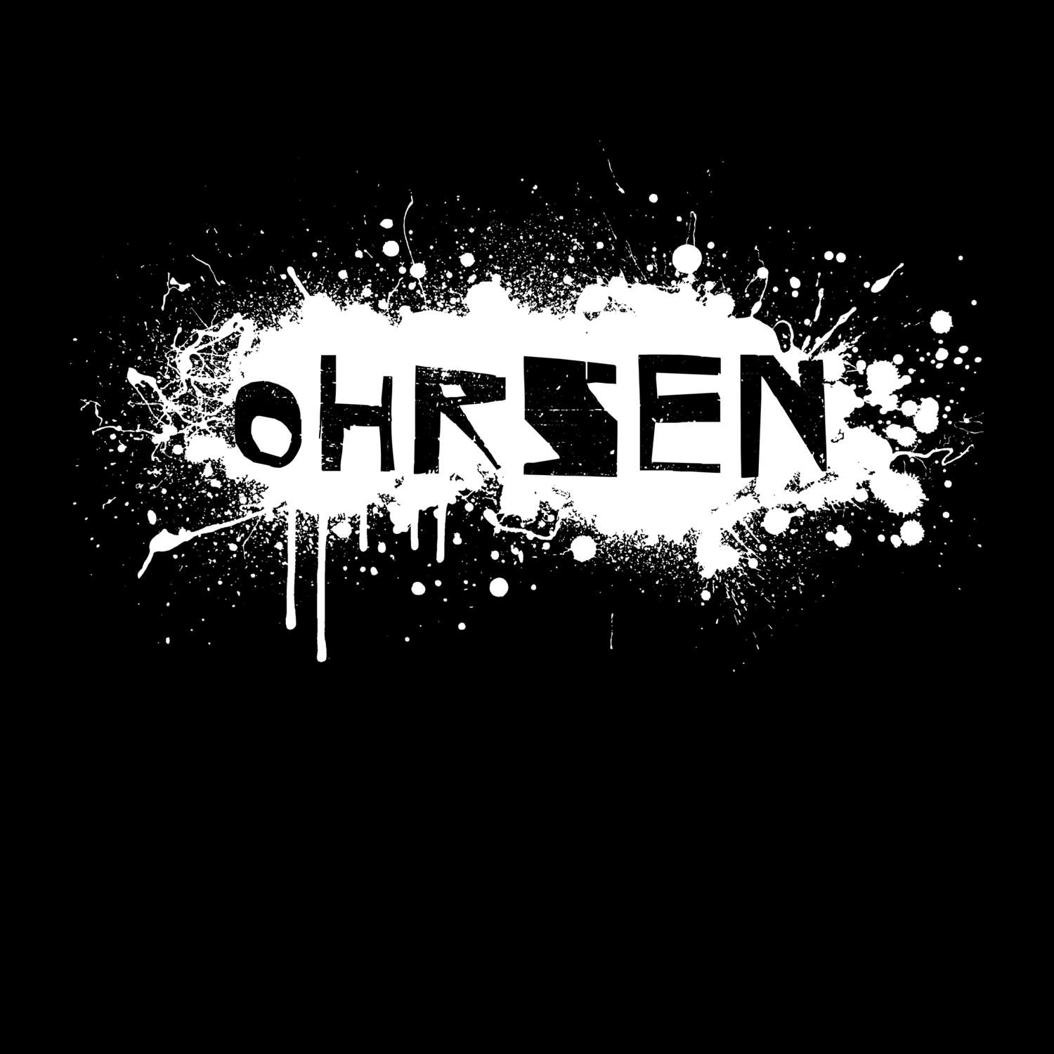 Ohrsen T-Shirt »Paint Splash Punk«