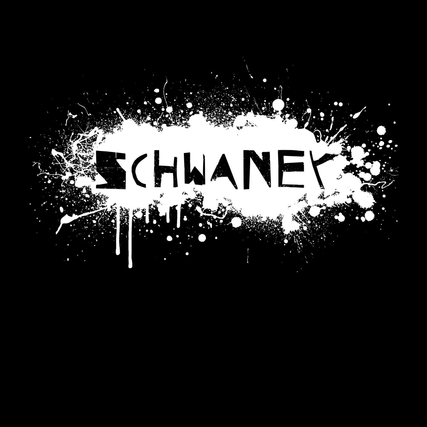 Schwaney T-Shirt »Paint Splash Punk«