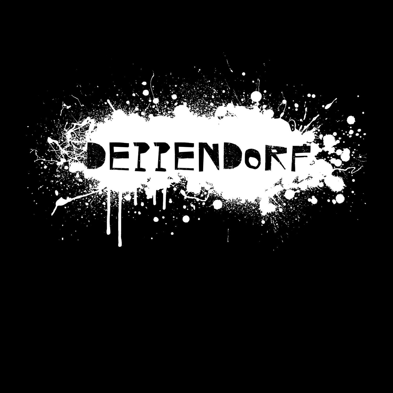 Deppendorf T-Shirt »Paint Splash Punk«