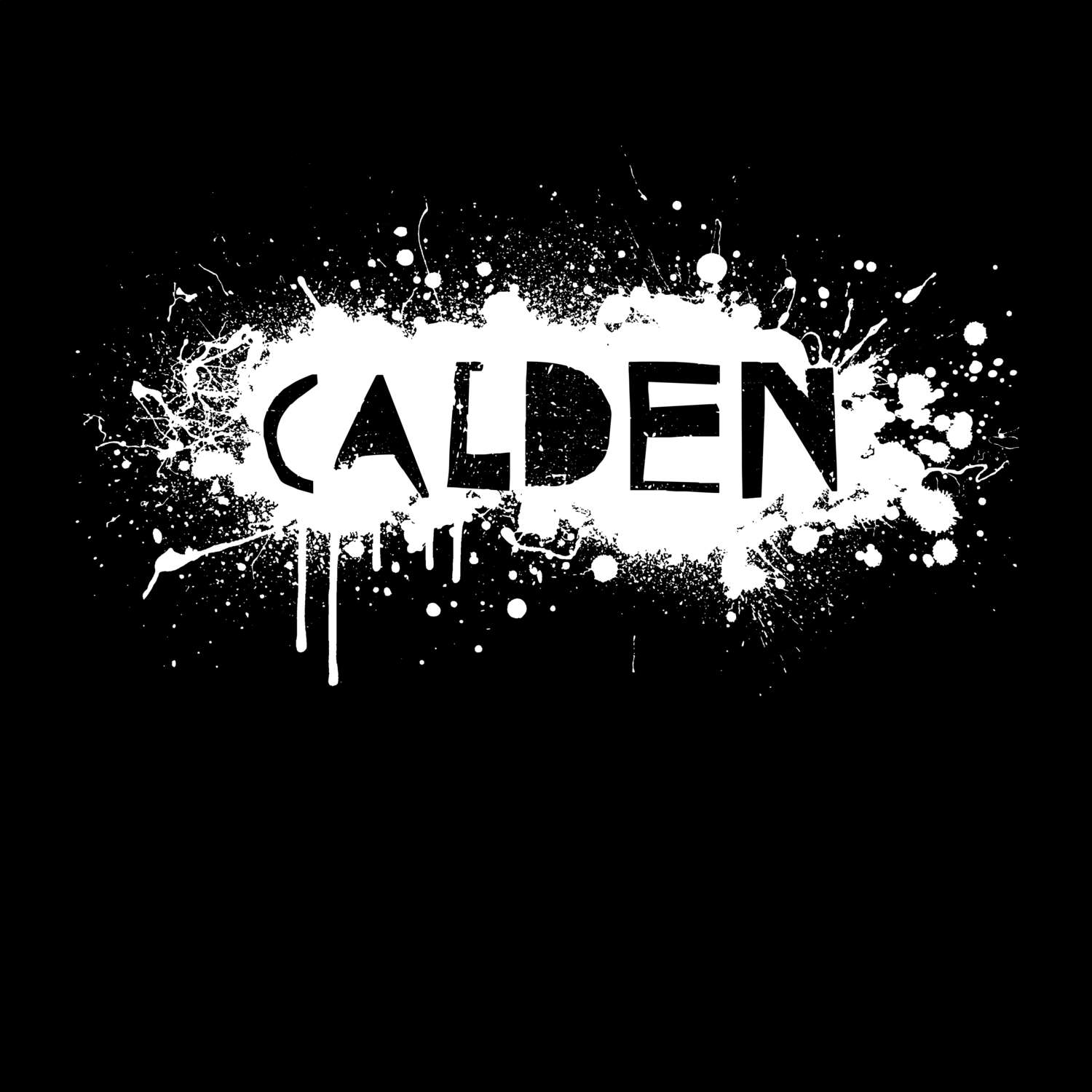 Calden T-Shirt »Paint Splash Punk«