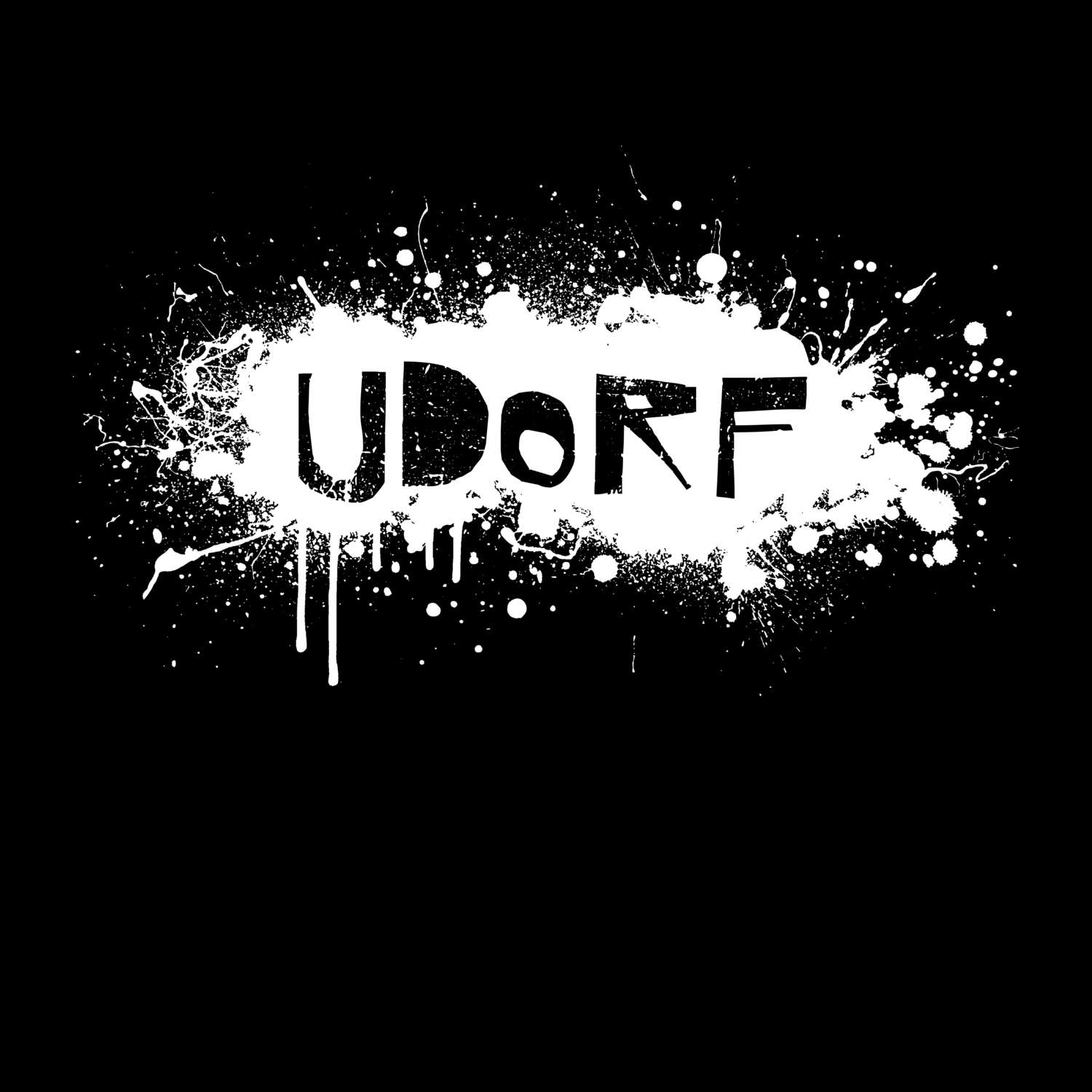 Udorf T-Shirt »Paint Splash Punk«
