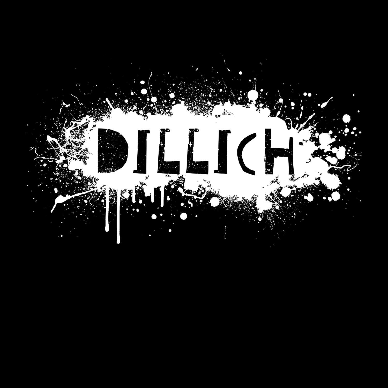 Dillich T-Shirt »Paint Splash Punk«