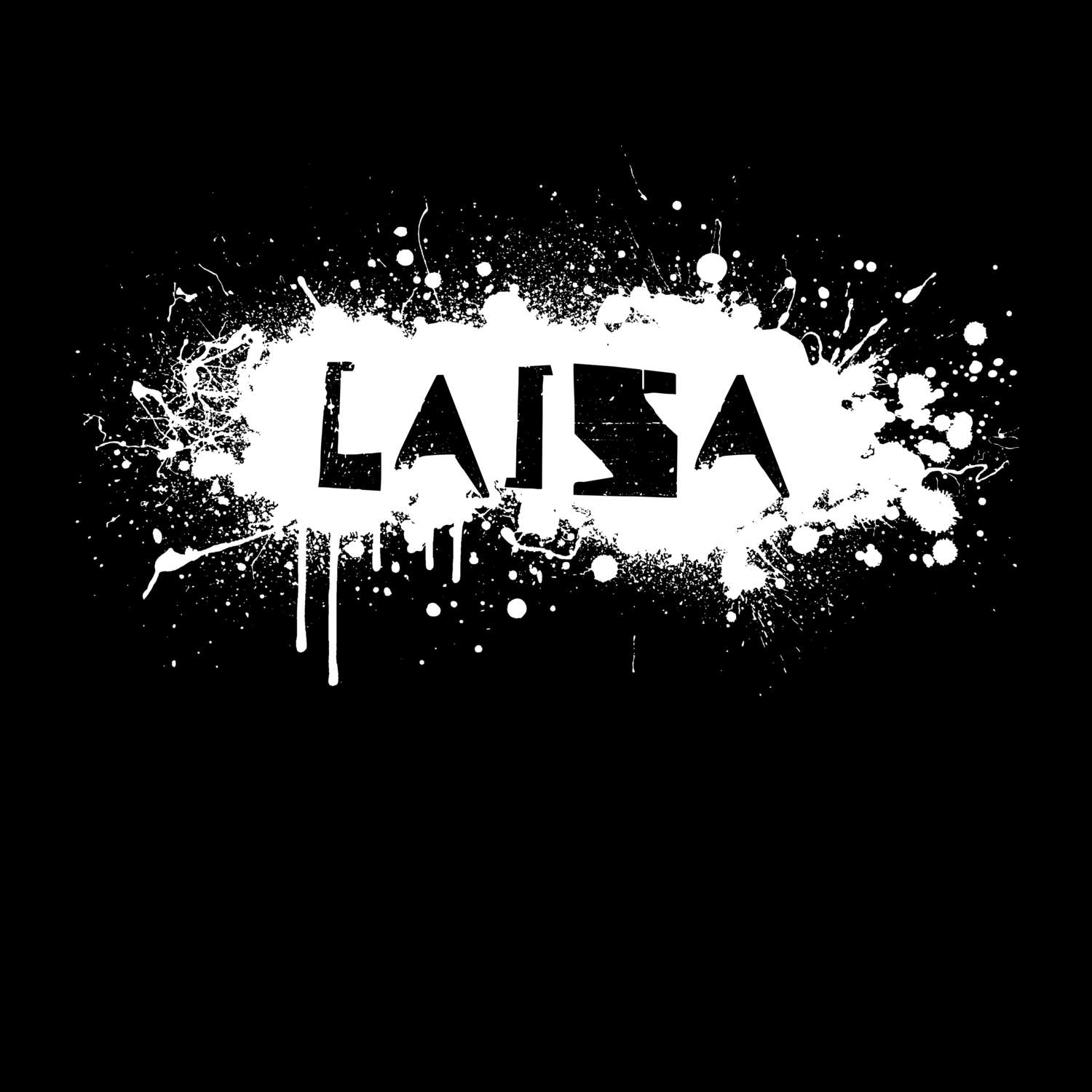 Laisa T-Shirt »Paint Splash Punk«