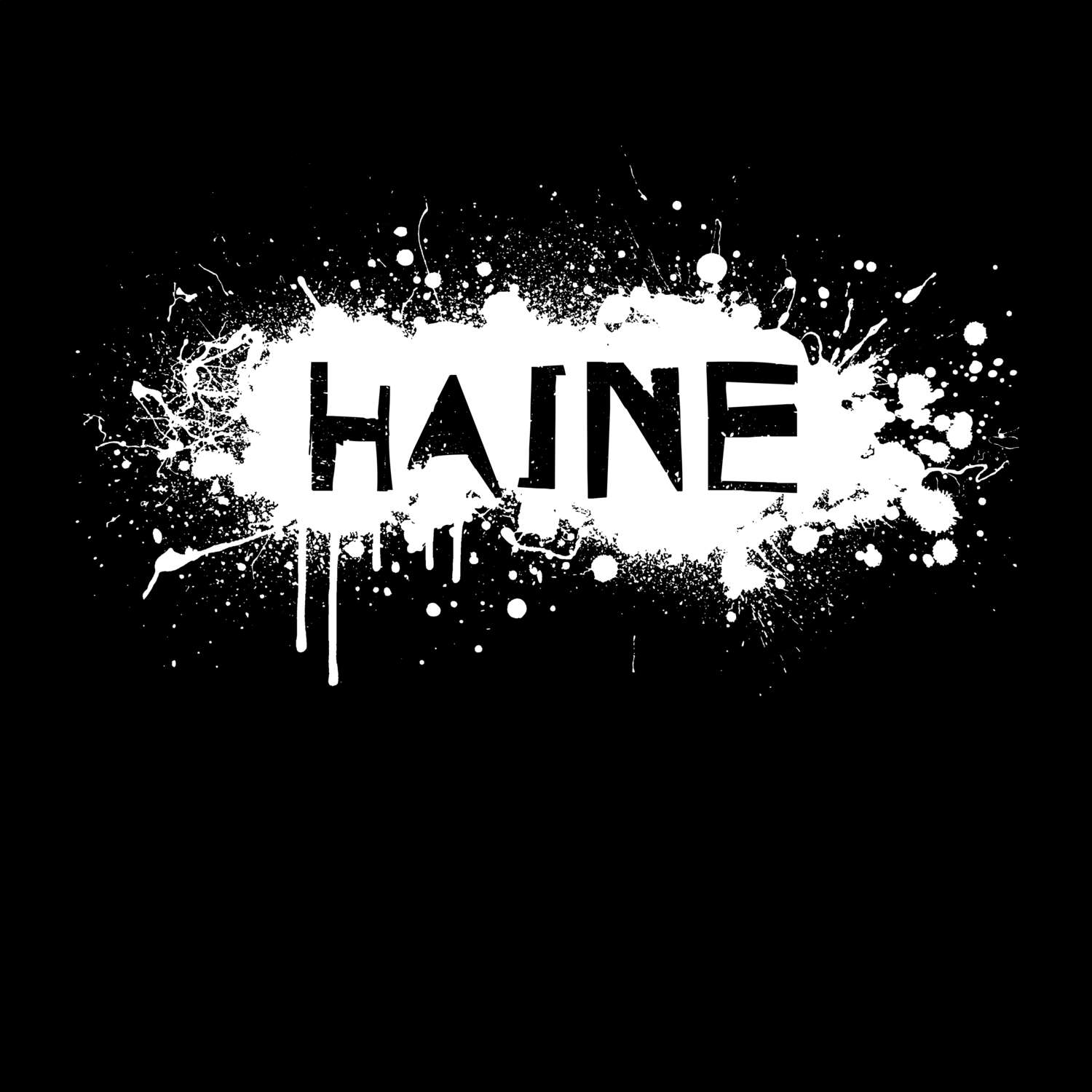 Haine T-Shirt »Paint Splash Punk«