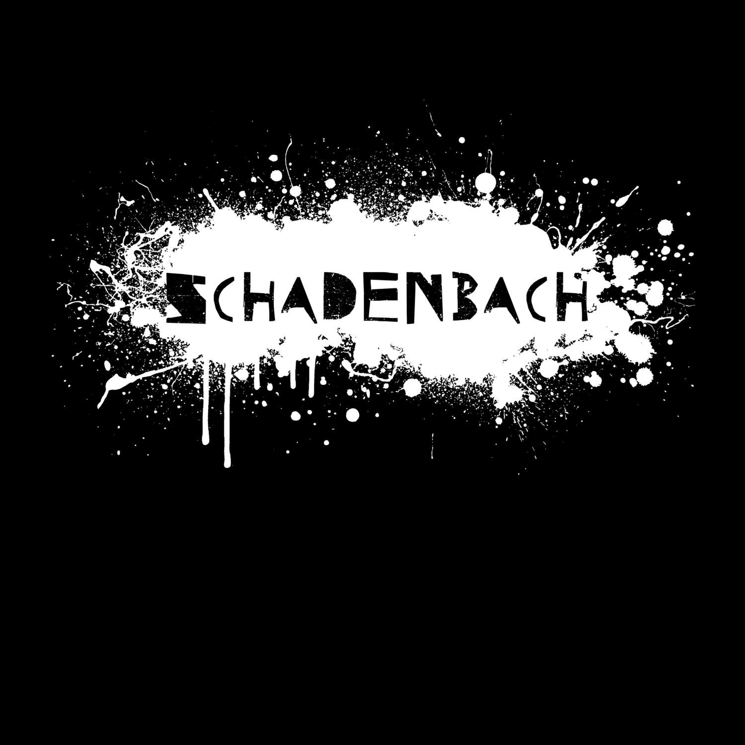 Schadenbach T-Shirt »Paint Splash Punk«