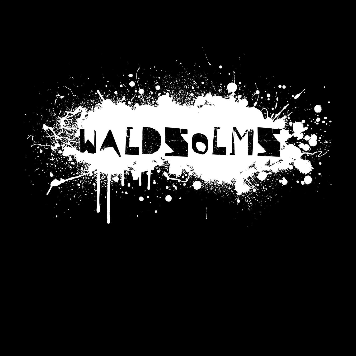 Waldsolms T-Shirt »Paint Splash Punk«