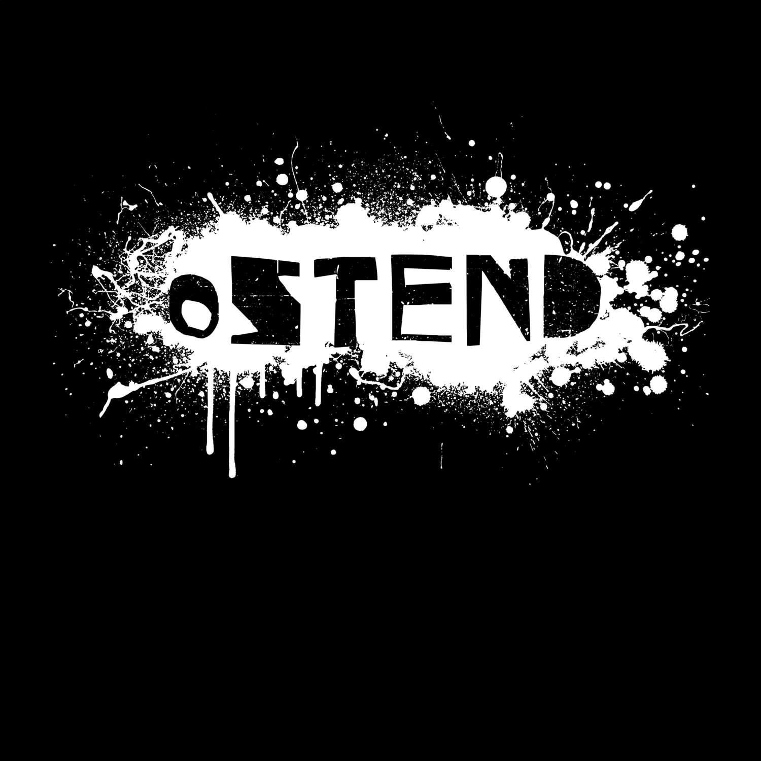 Ostend T-Shirt »Paint Splash Punk«