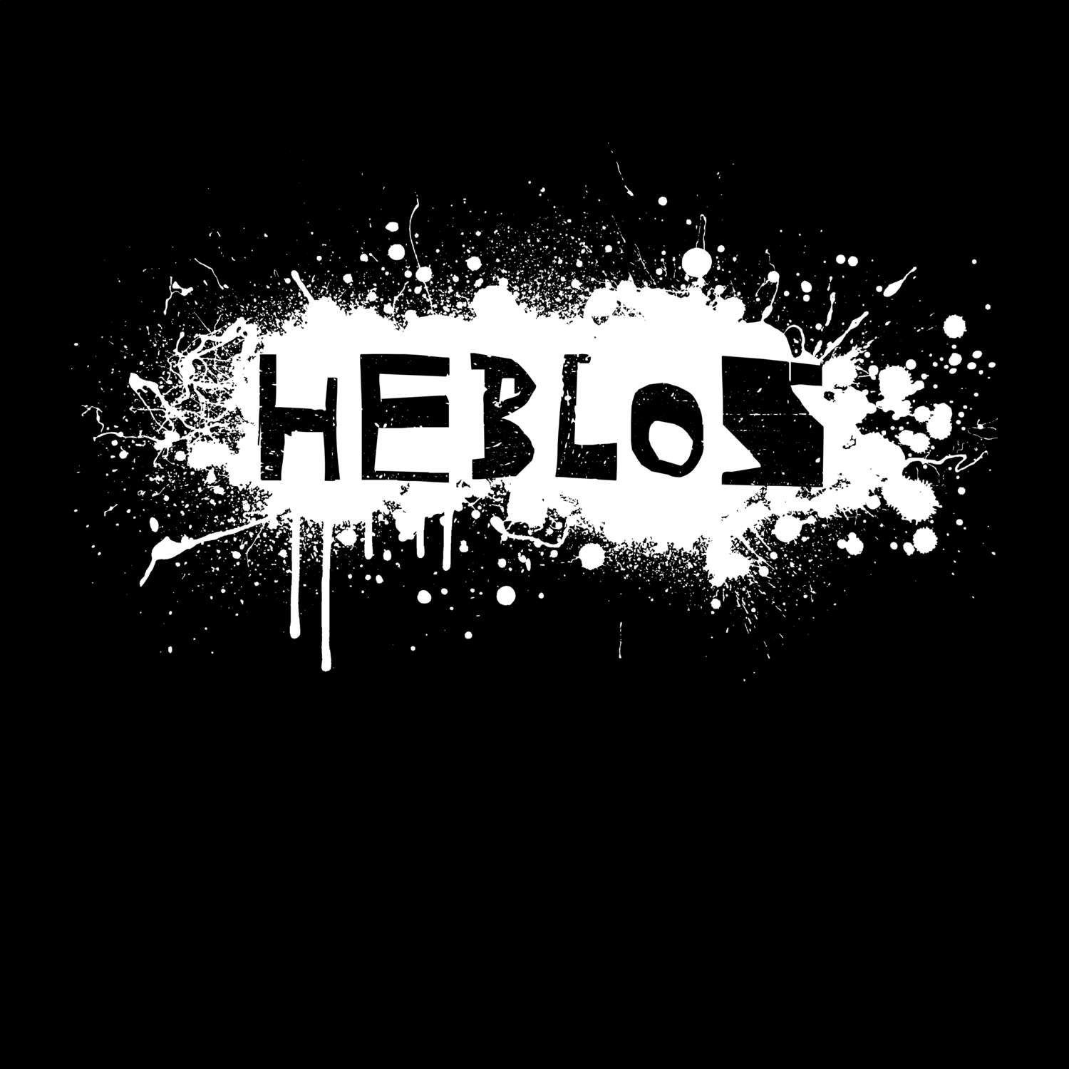 Heblos T-Shirt »Paint Splash Punk«