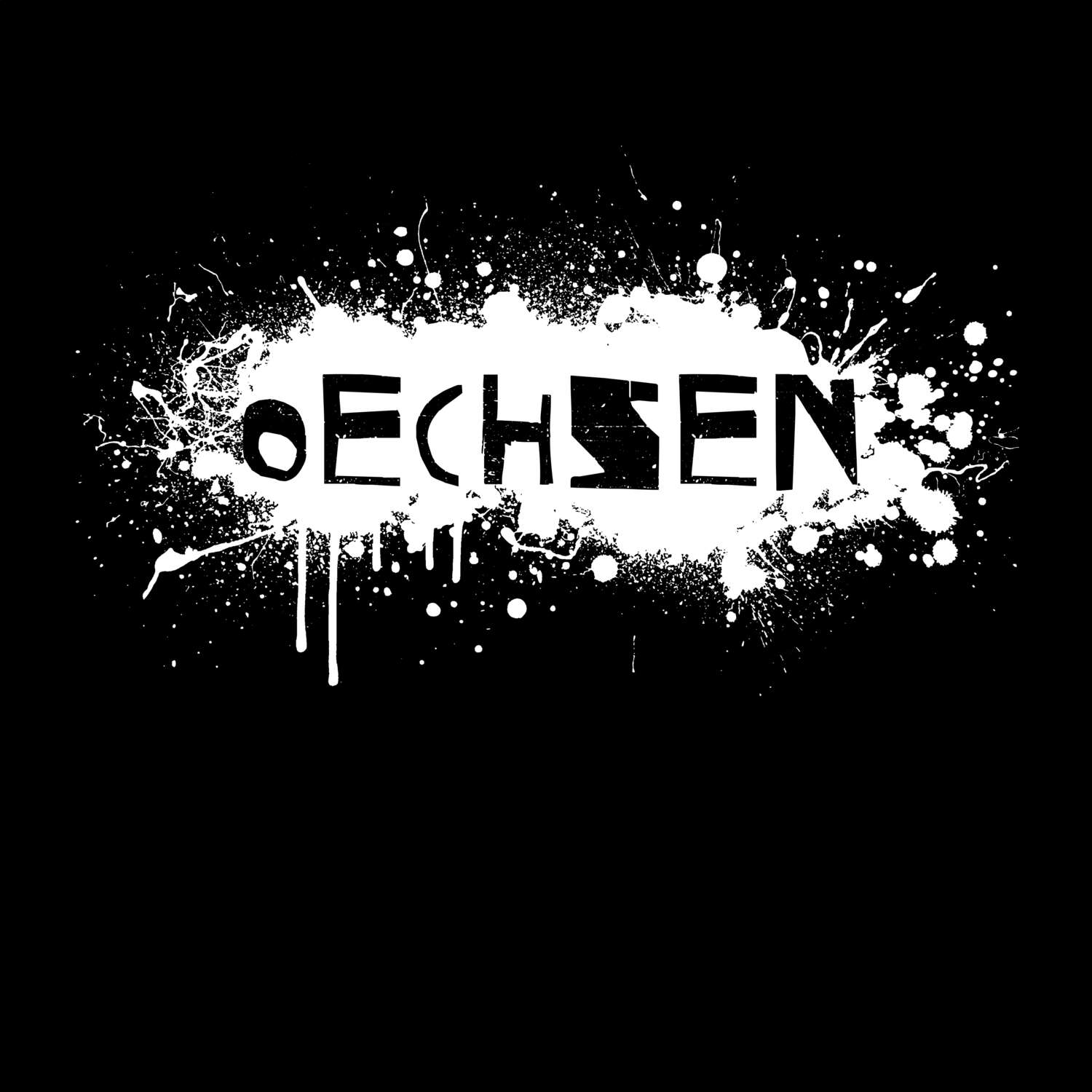 Oechsen T-Shirt »Paint Splash Punk«