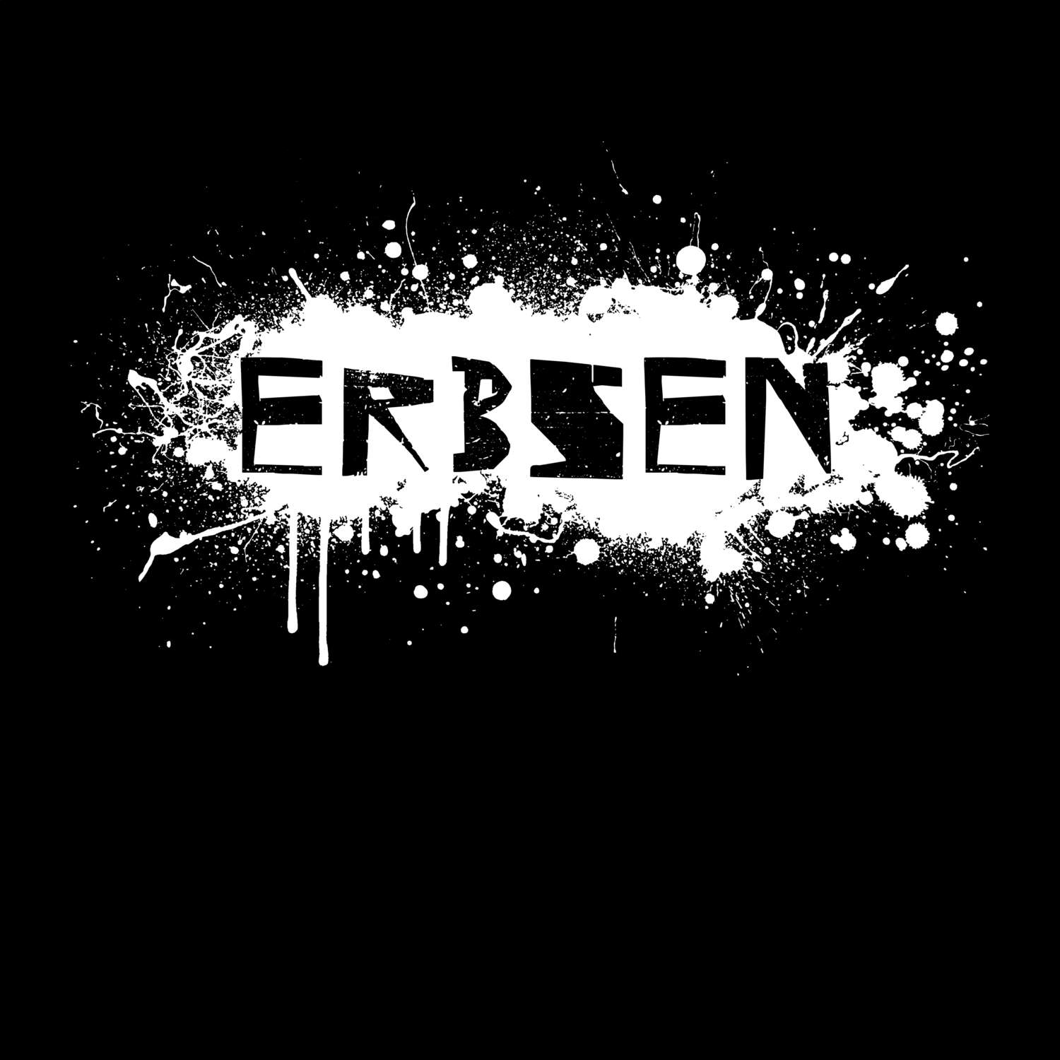 T-Shirt »Paint Splash Punk« für den Ort »Erbsen«
