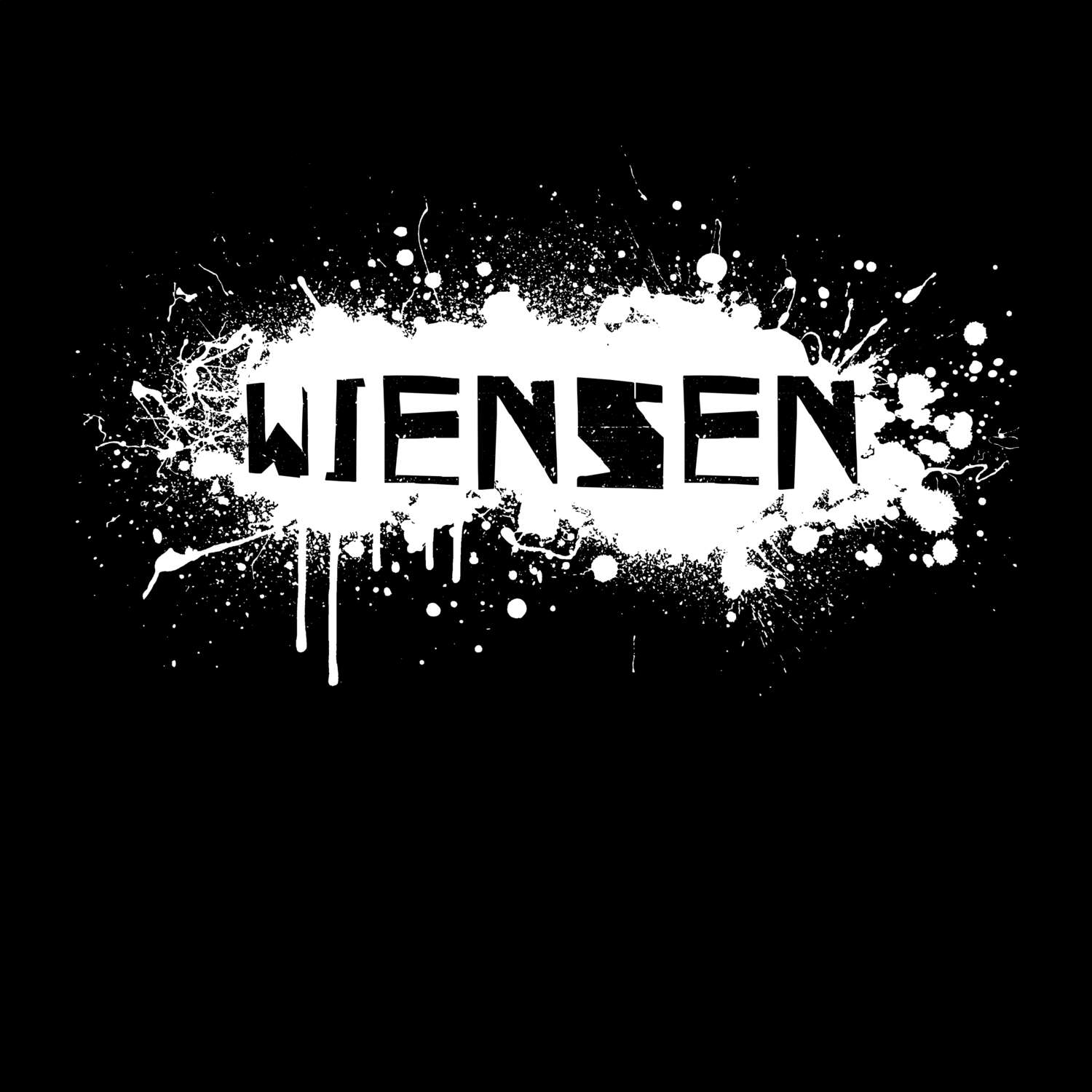 Wiensen T-Shirt »Paint Splash Punk«