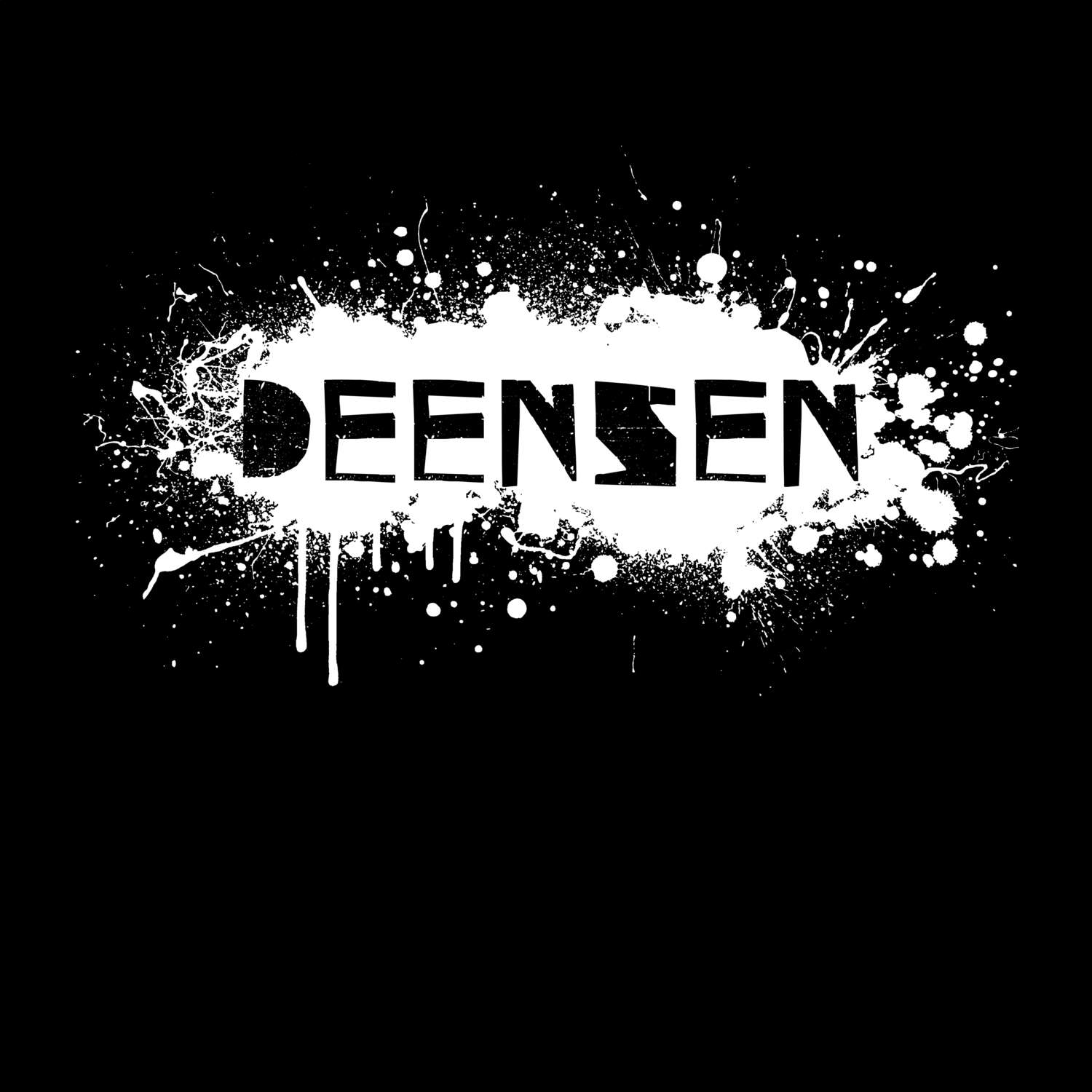 Deensen T-Shirt »Paint Splash Punk«