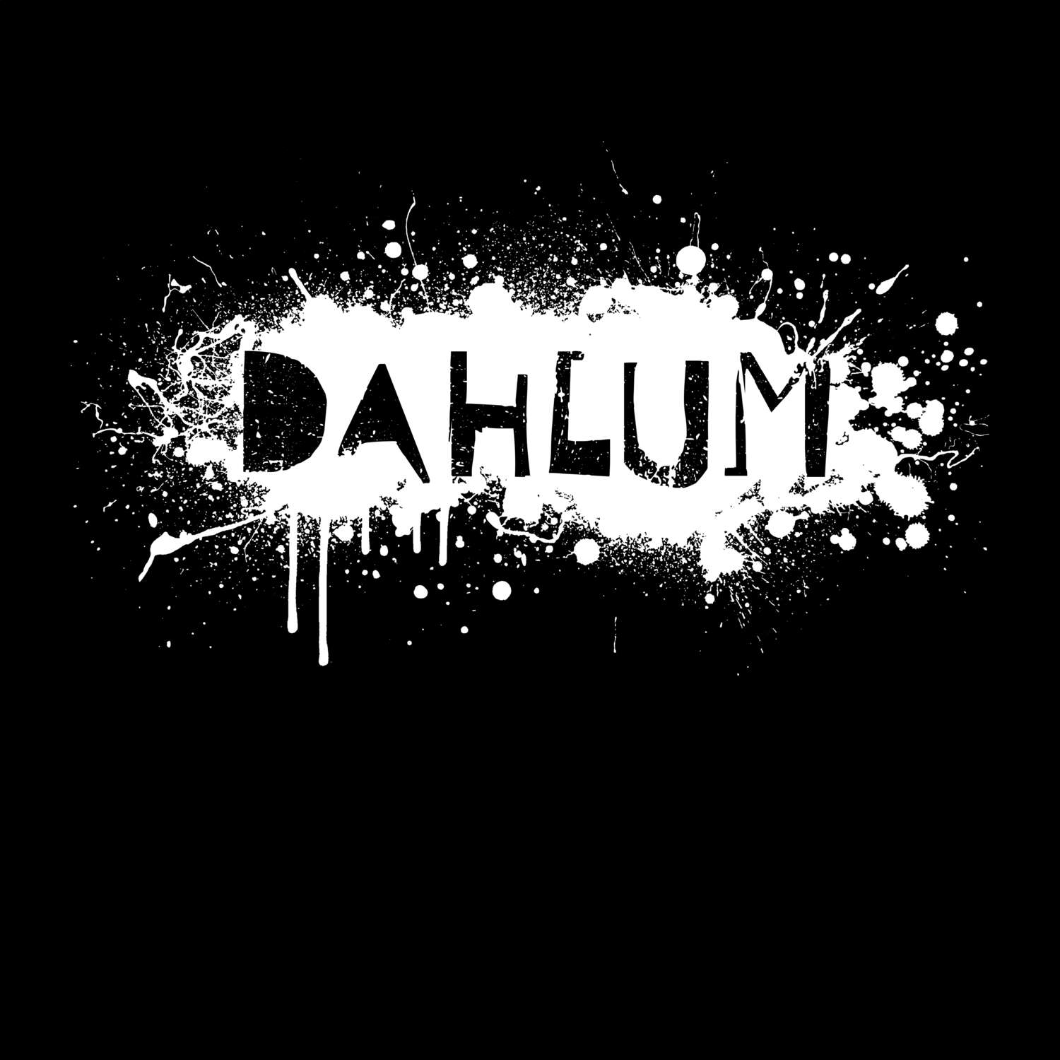 Dahlum T-Shirt »Paint Splash Punk«