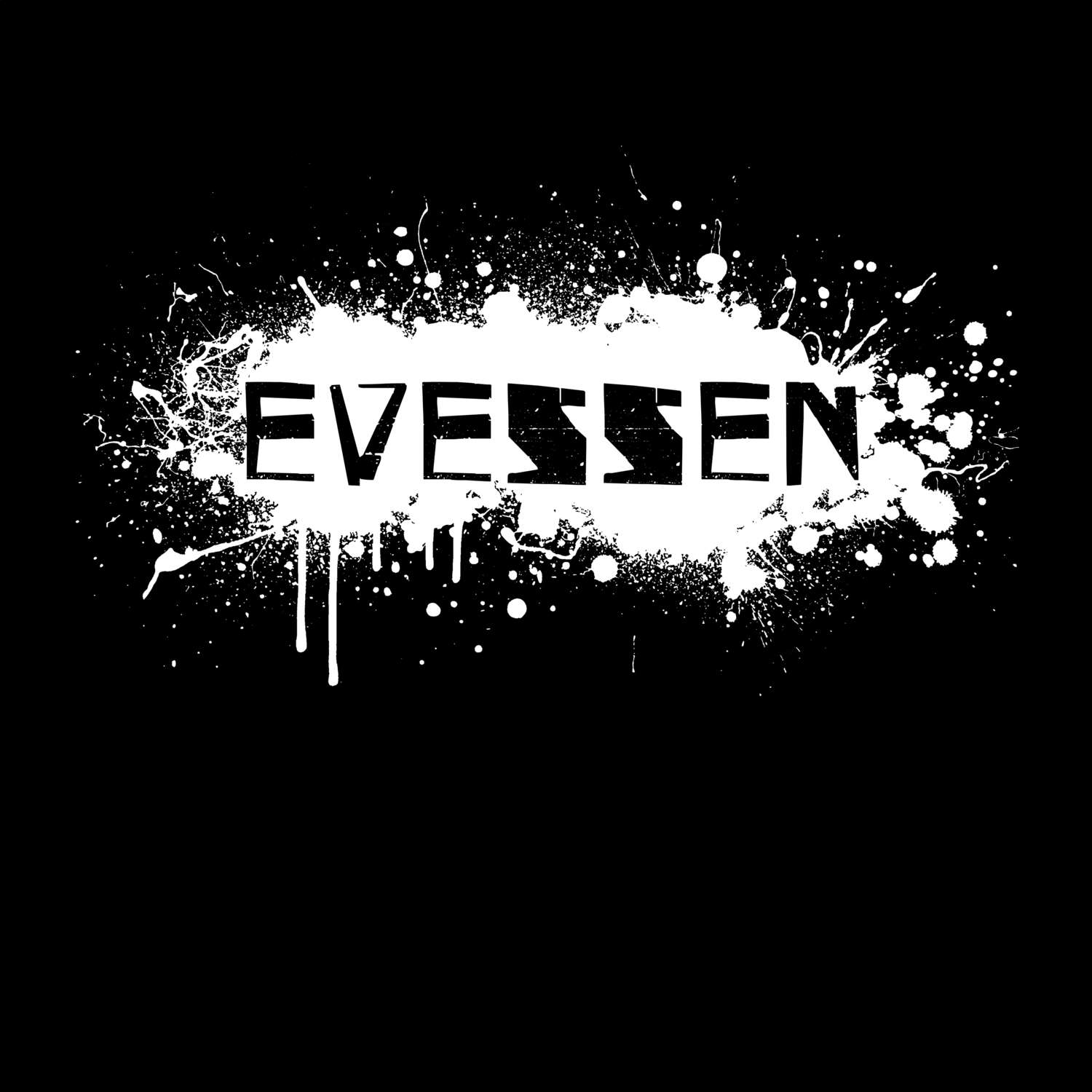 Evessen T-Shirt »Paint Splash Punk«