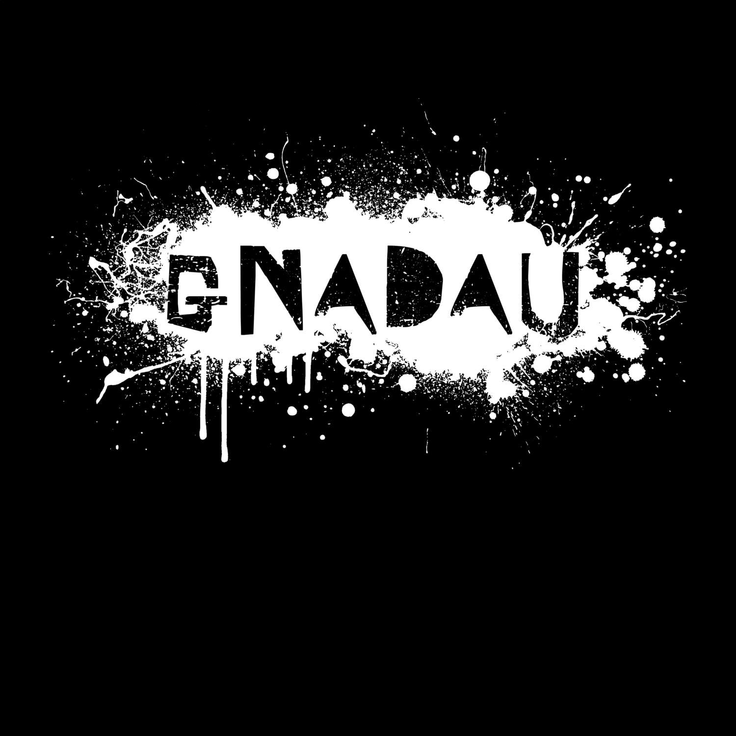 T-Shirt »Paint Splash Punk« für den Ort »Gnadau«