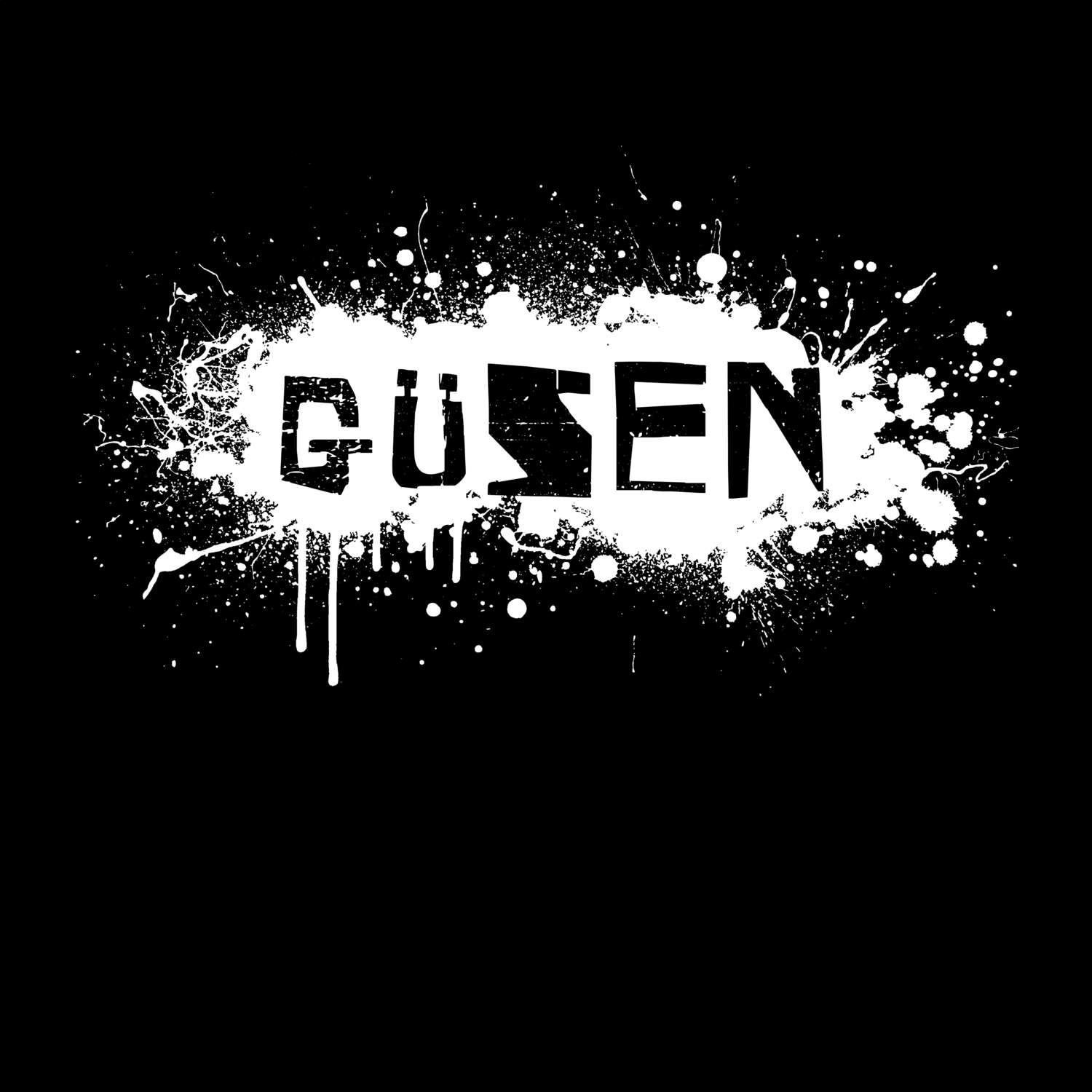 Güsen T-Shirt »Paint Splash Punk«