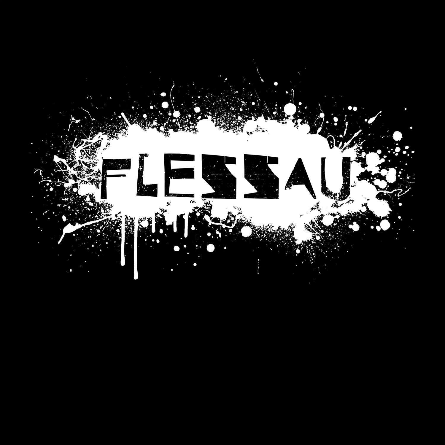 Flessau T-Shirt »Paint Splash Punk«