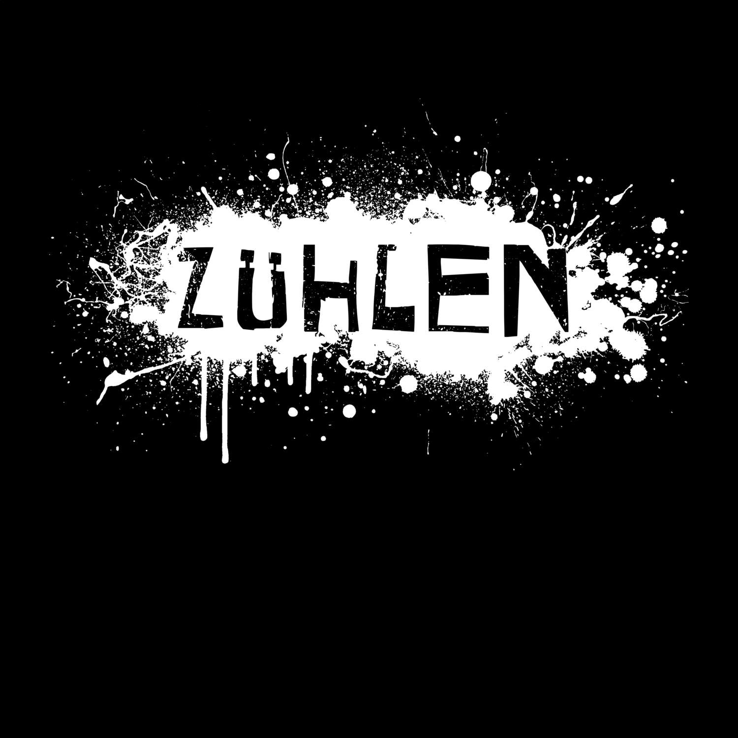 Zühlen T-Shirt »Paint Splash Punk«