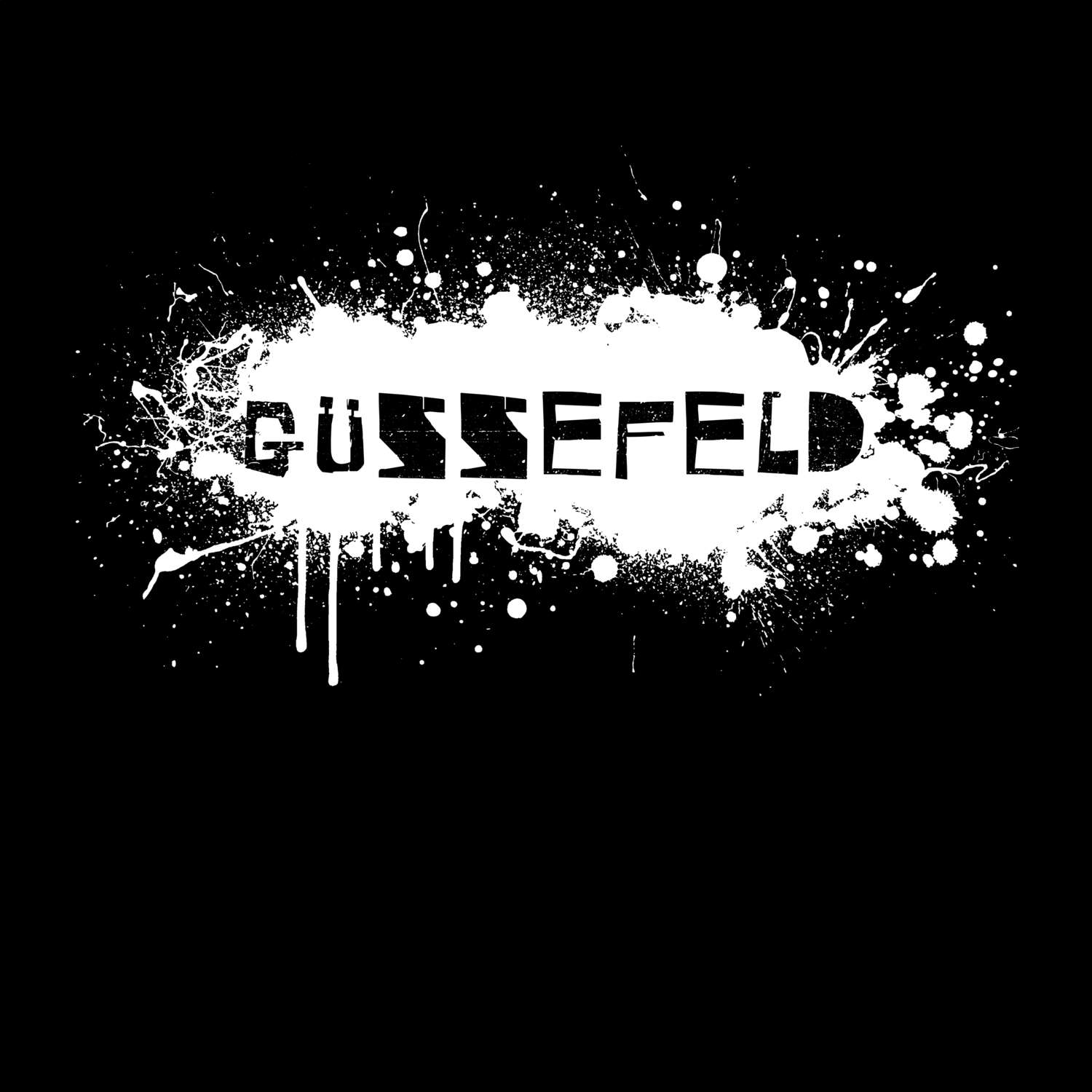 Güssefeld T-Shirt »Paint Splash Punk«