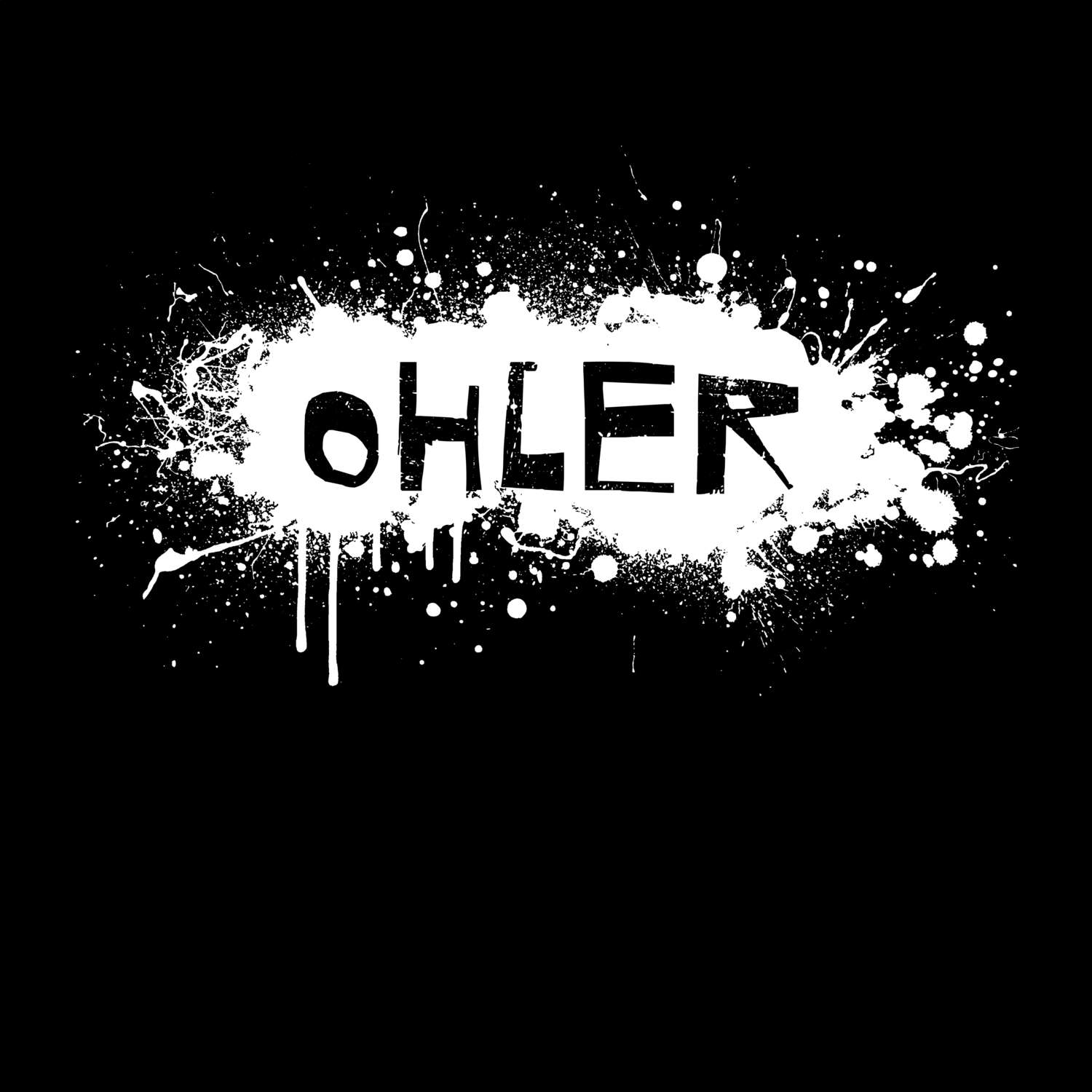 Ohler T-Shirt »Paint Splash Punk«