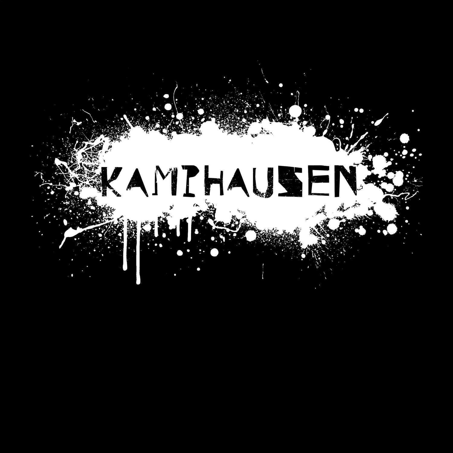 Kamphausen T-Shirt »Paint Splash Punk«