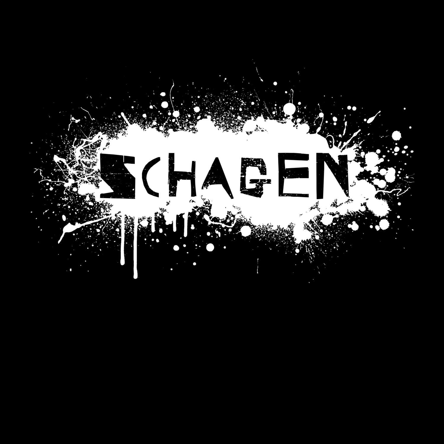 Schagen T-Shirt »Paint Splash Punk«