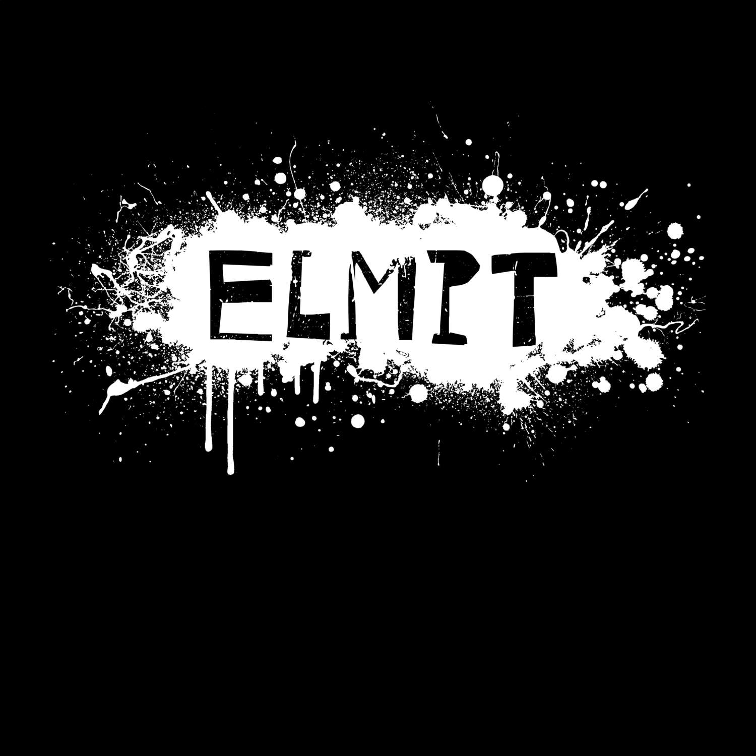 Elmpt T-Shirt »Paint Splash Punk«